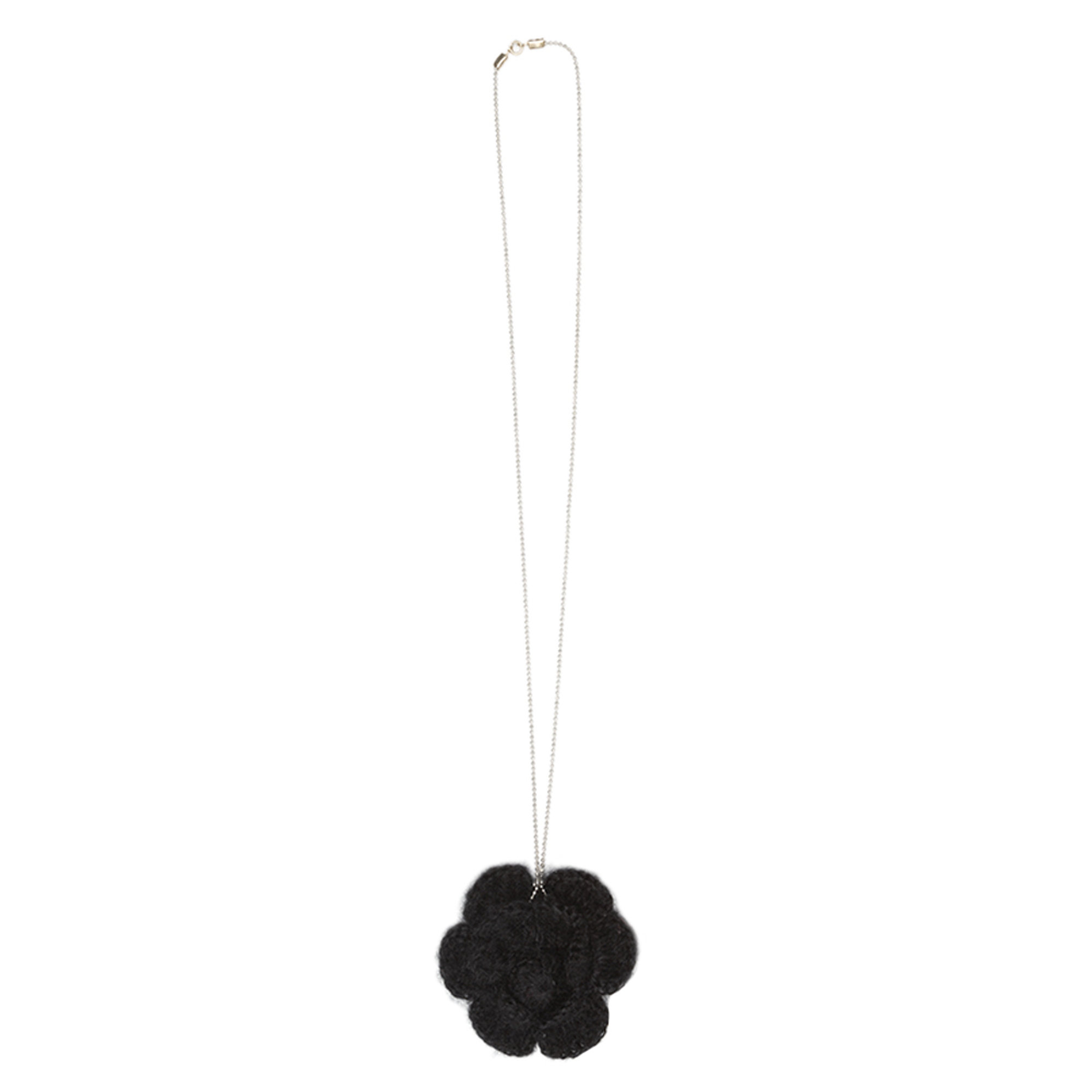 Collana con fiore nero CAFFè D'ORZO vista0