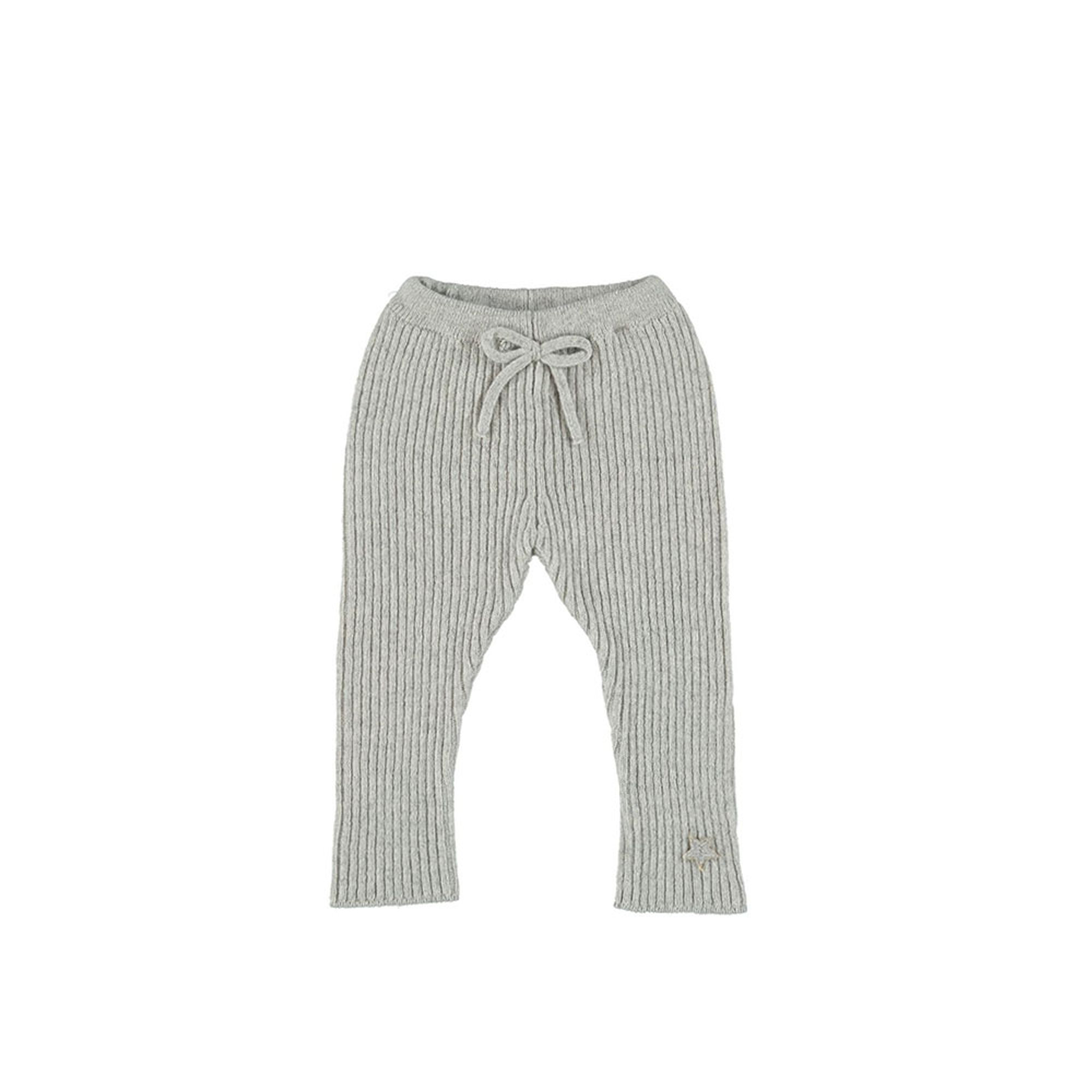 Leggins in lana grigio chiaro TOCOTO VINTAGE vista0