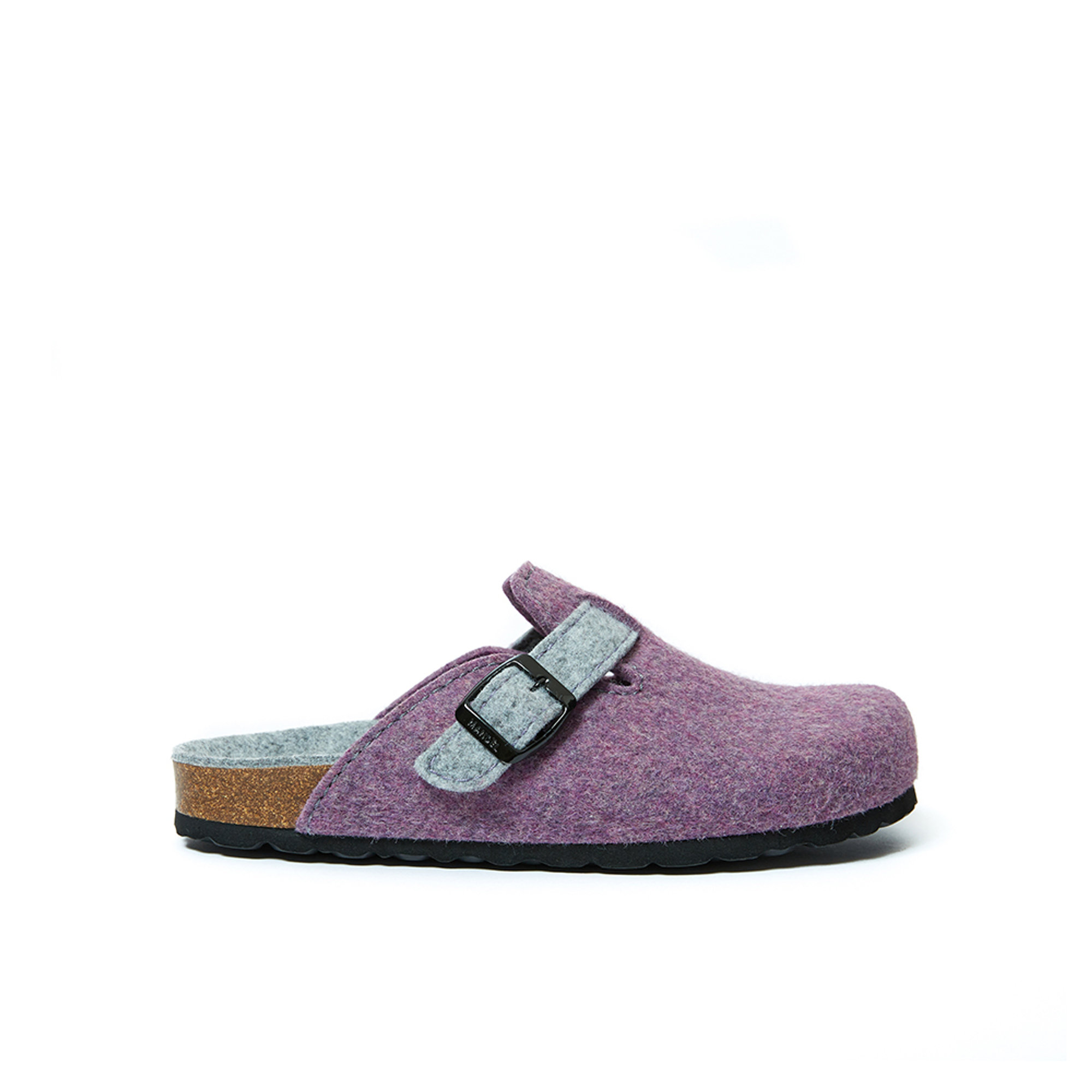 Sabot in feltro viola Mandel vista0