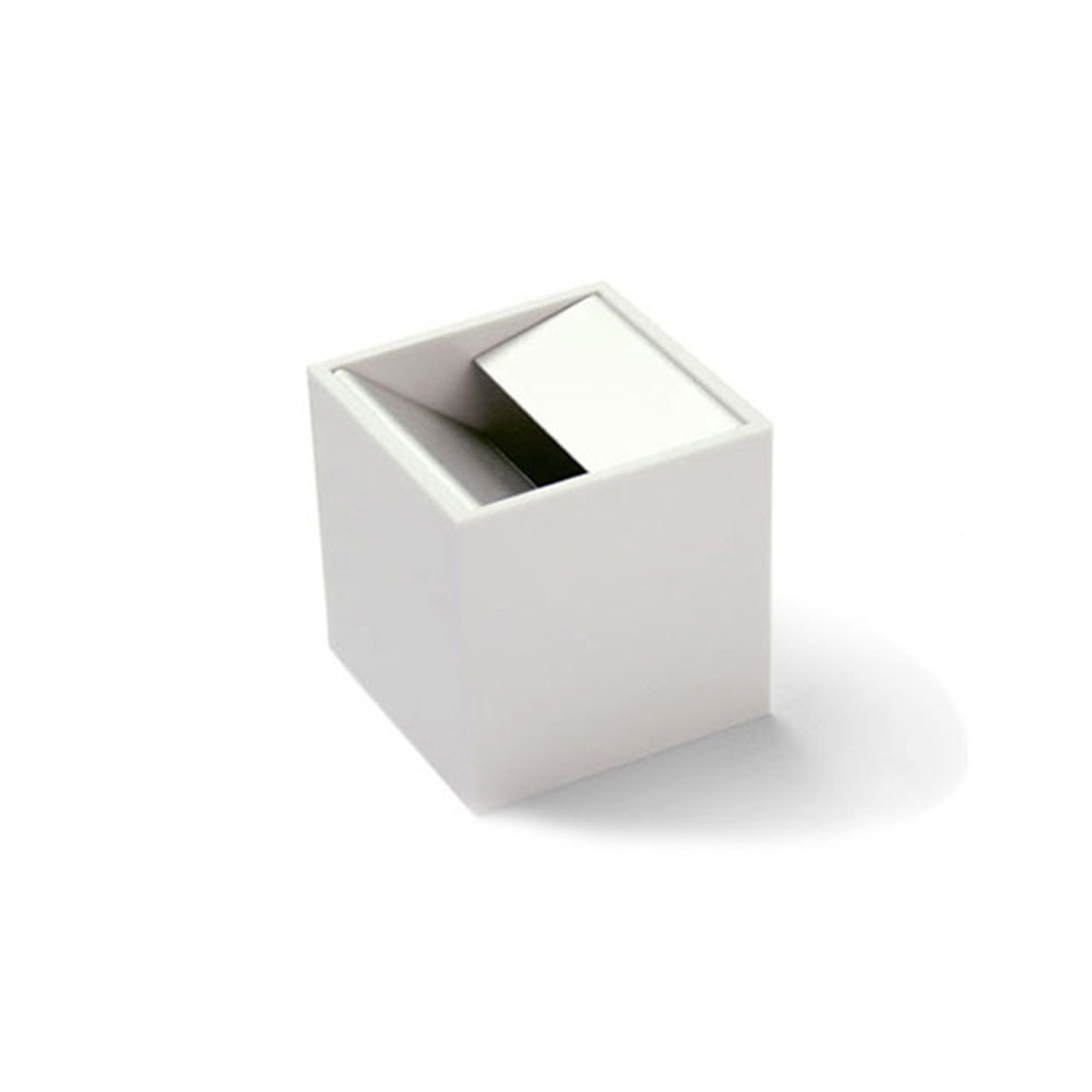 Posacenere CUBO 6x6, bianco Danese vista0
