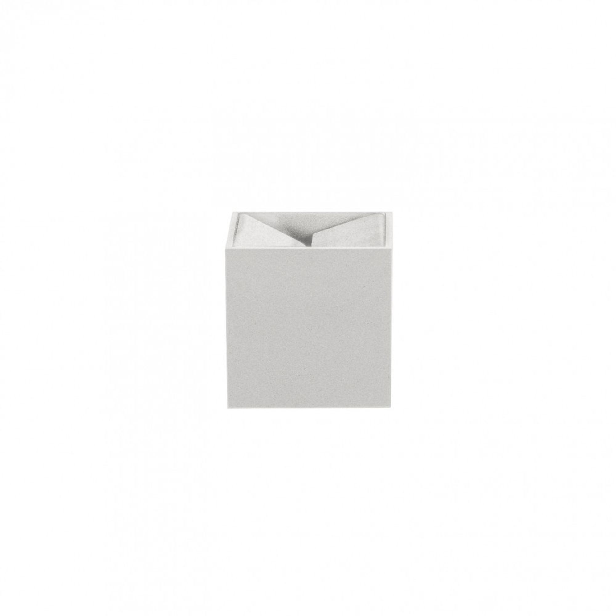 Posacenere CUBO 8x8, bianco Danese vista1