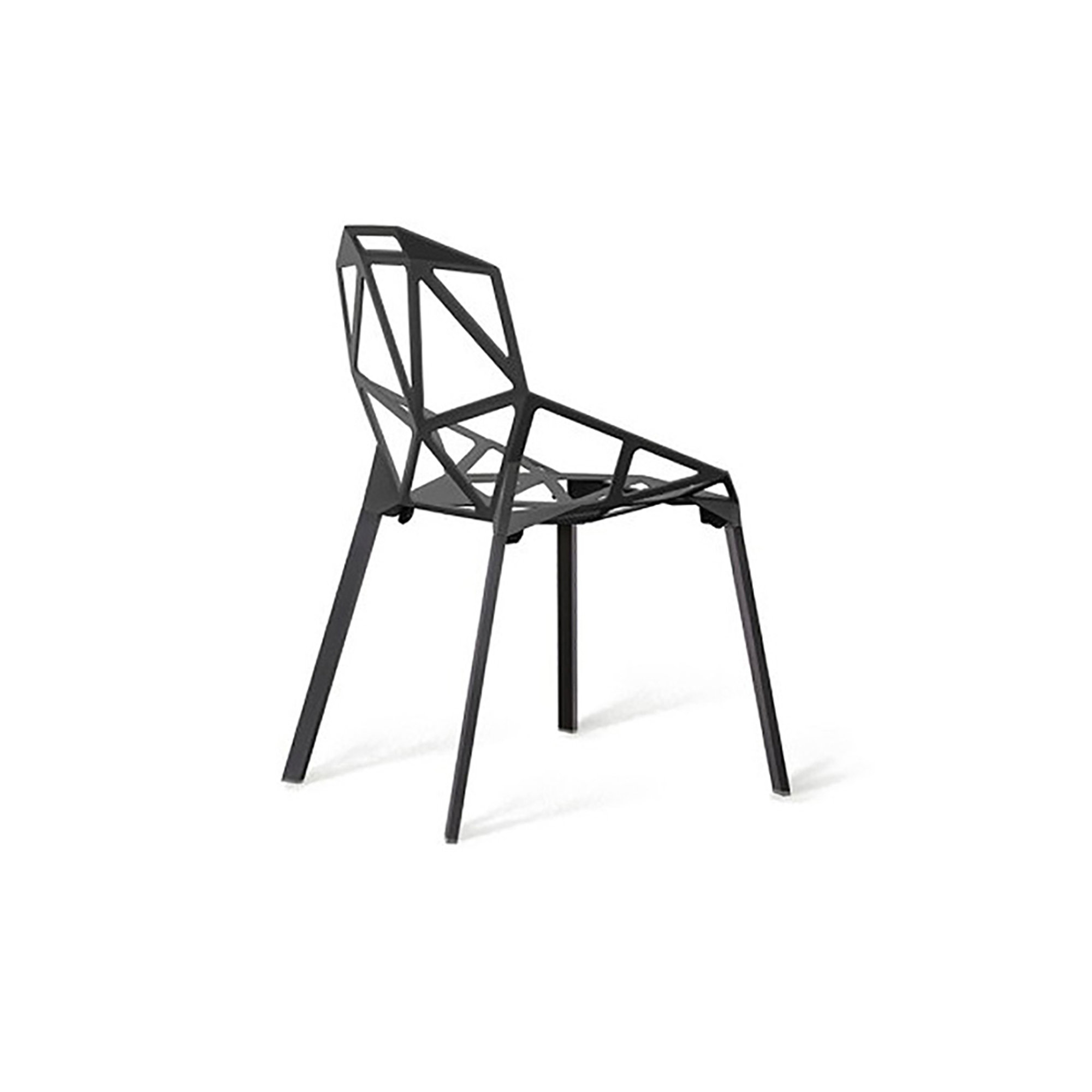 Silla CHAIR ONE, negra Magis vista2