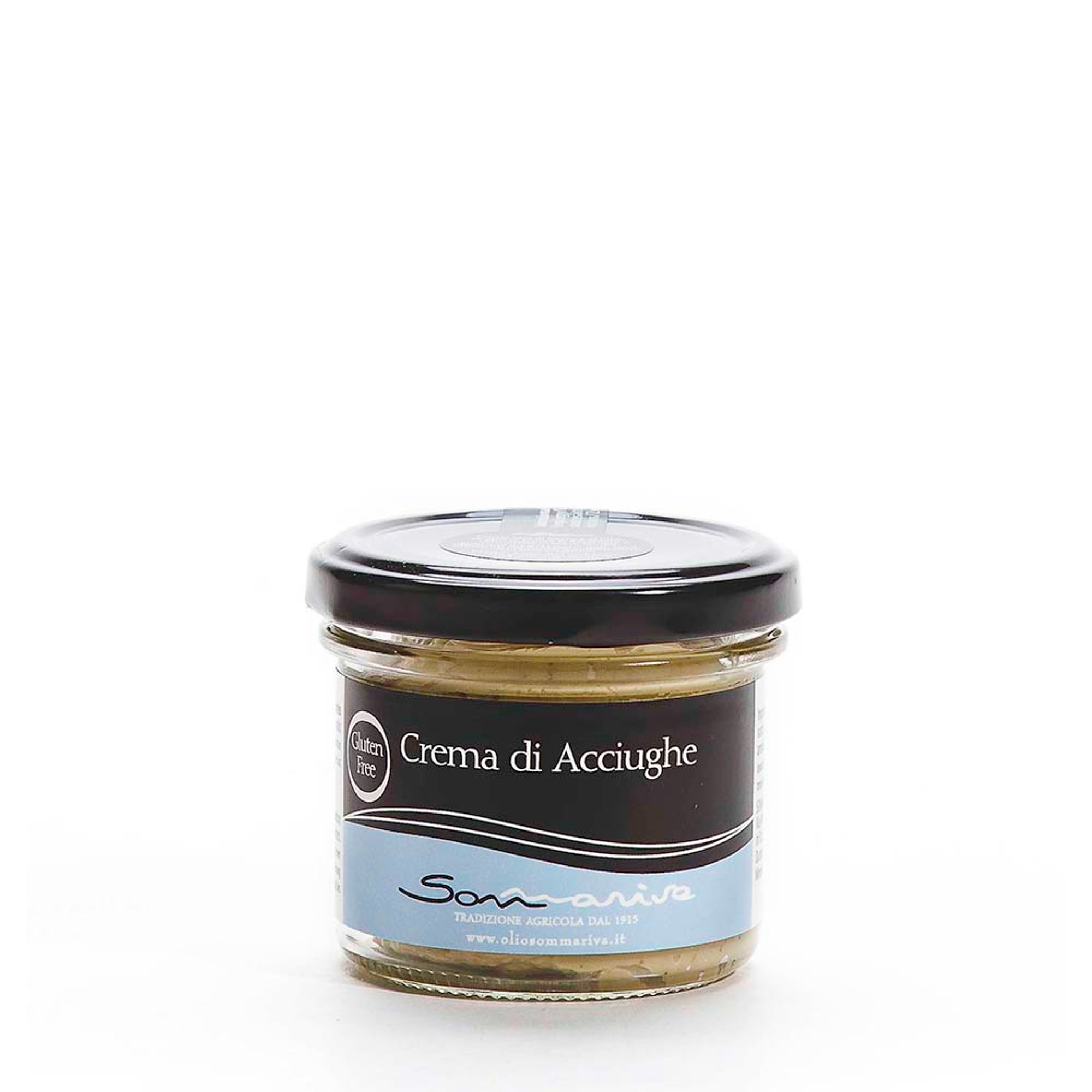 Box 12 vasetti: 6 Crema di acciughe 90 gr - 6 Filetti di acciuga in olio evo 110 gr Sommariva vista4