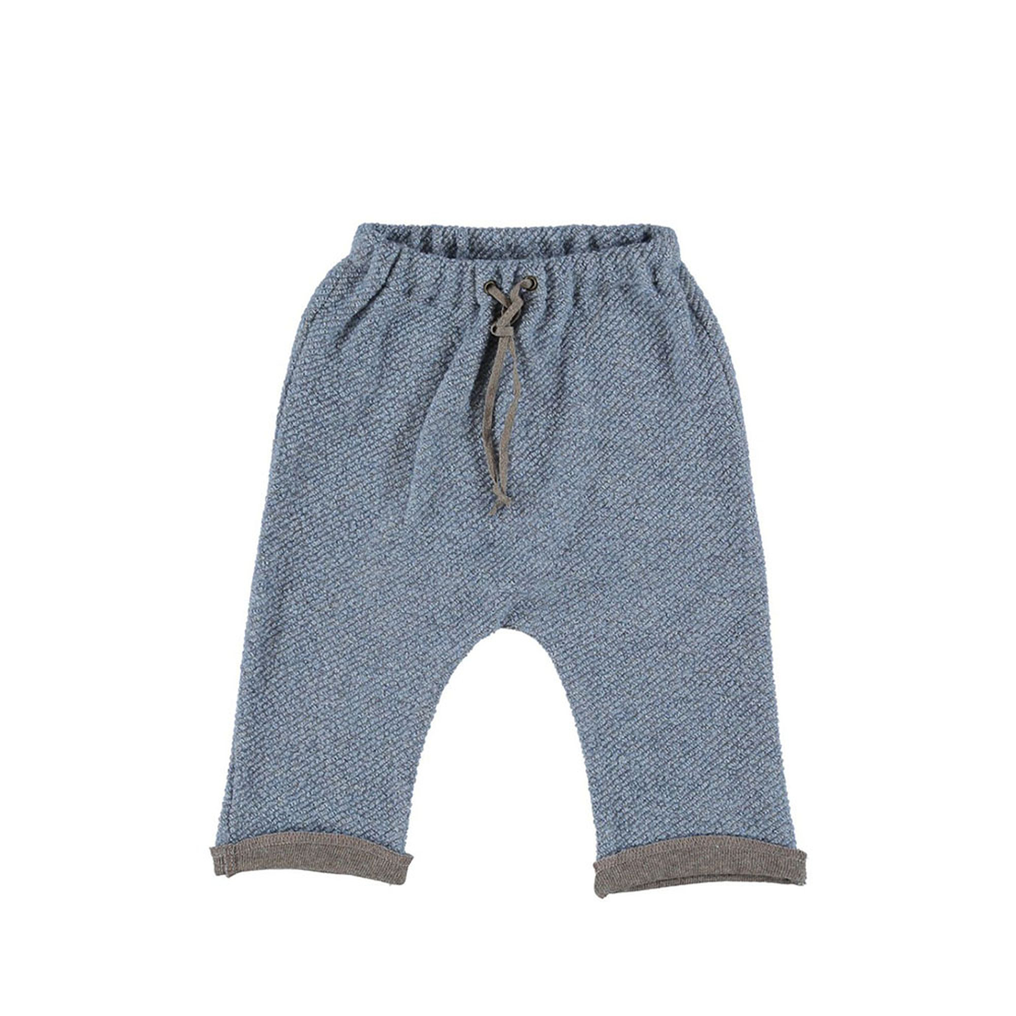 Pantaloni da neonati azzurri DE CAVANA vista0