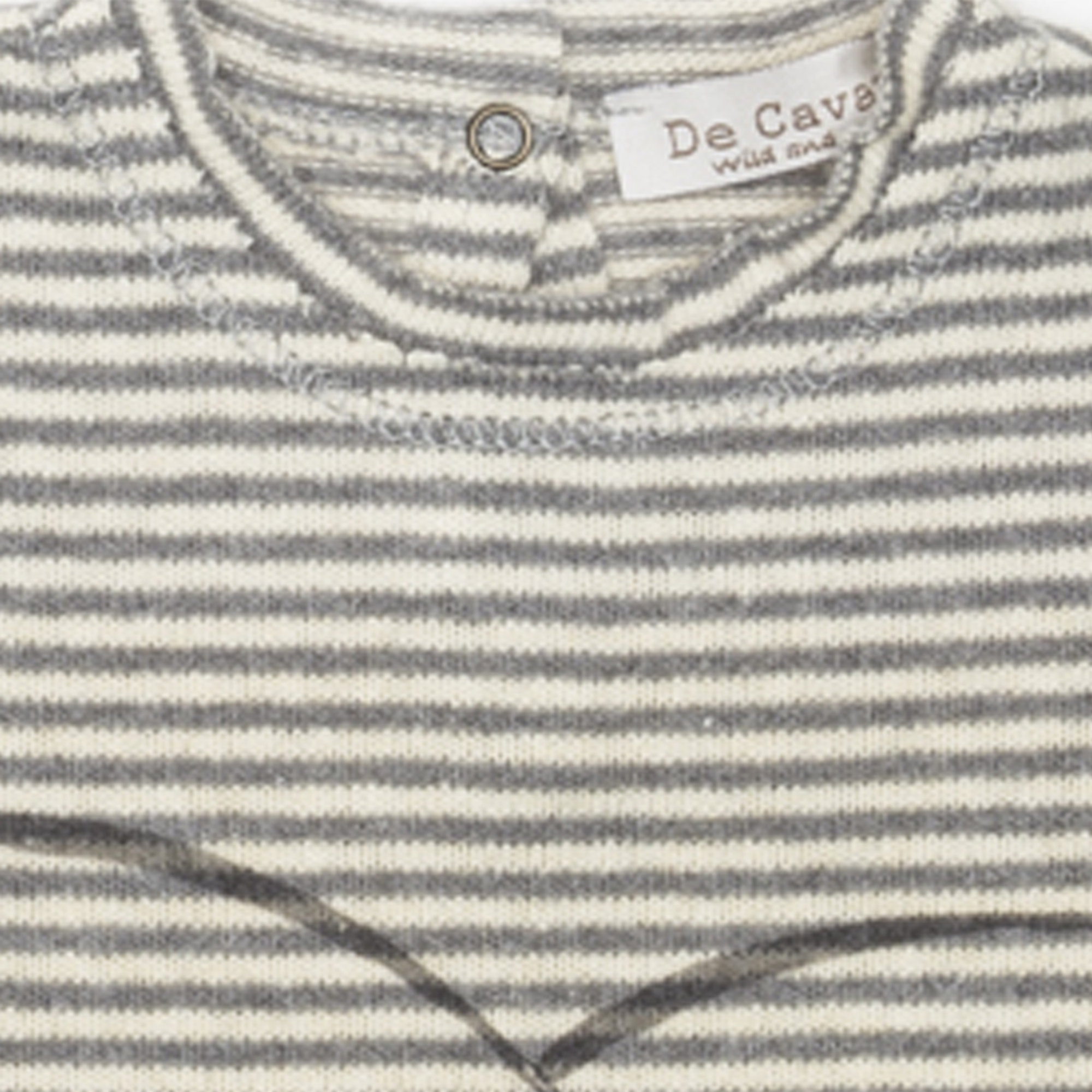 Maglia a righe "Accarezzati dal vento" DE CAVANA vista2