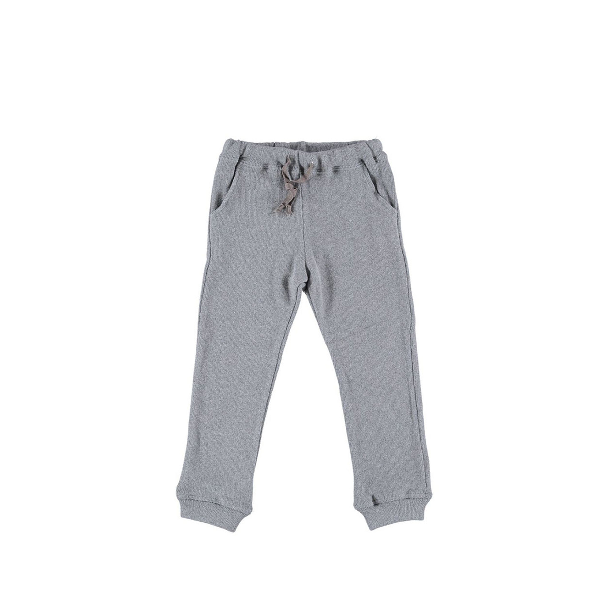Pantalone grigio chiaro con elastico in vita DE CAVANA vista0