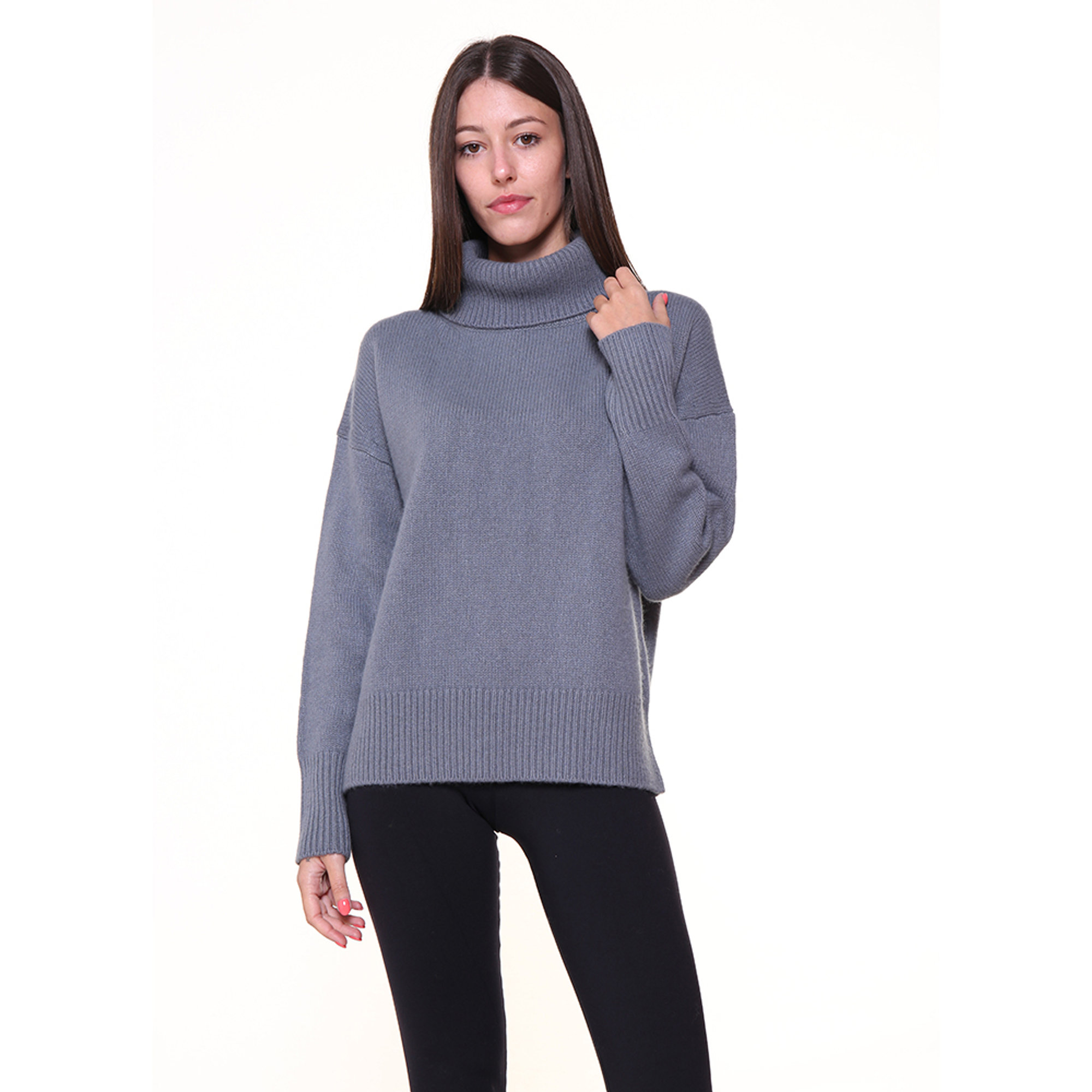 Dolcevita grigio 100% CASHMERE  vista0