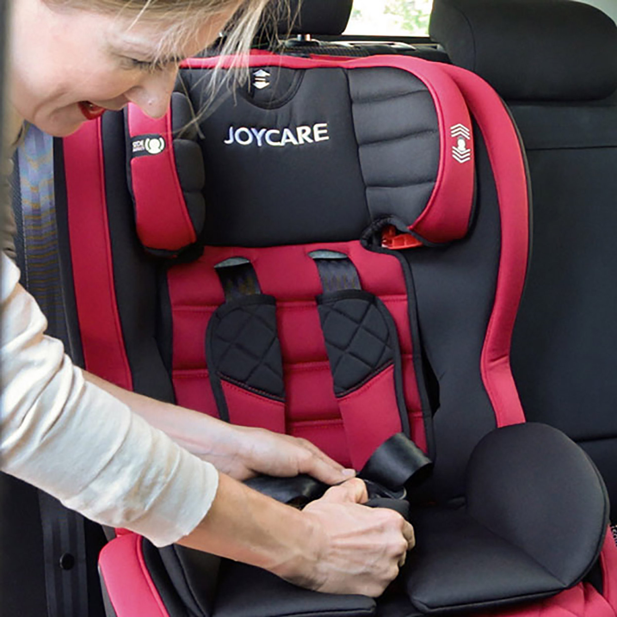 Seggiolino auto 9-36 kg SICUROFIX, rosso Joycare bambino vista13