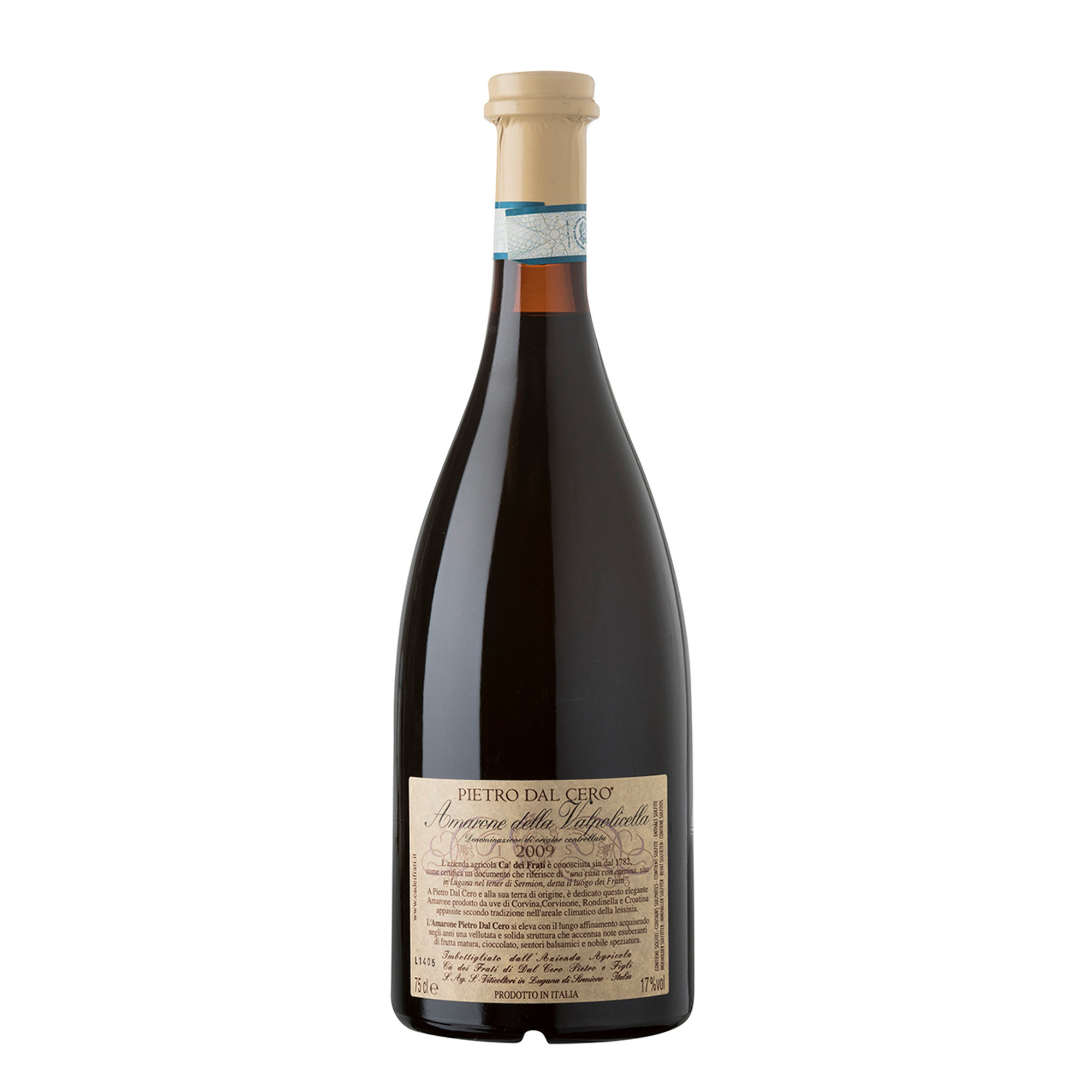 1 Flasche - "Pietro dal Cero" Amarone della Valpolicella DOCG 2009 Cà dei Frati vista1