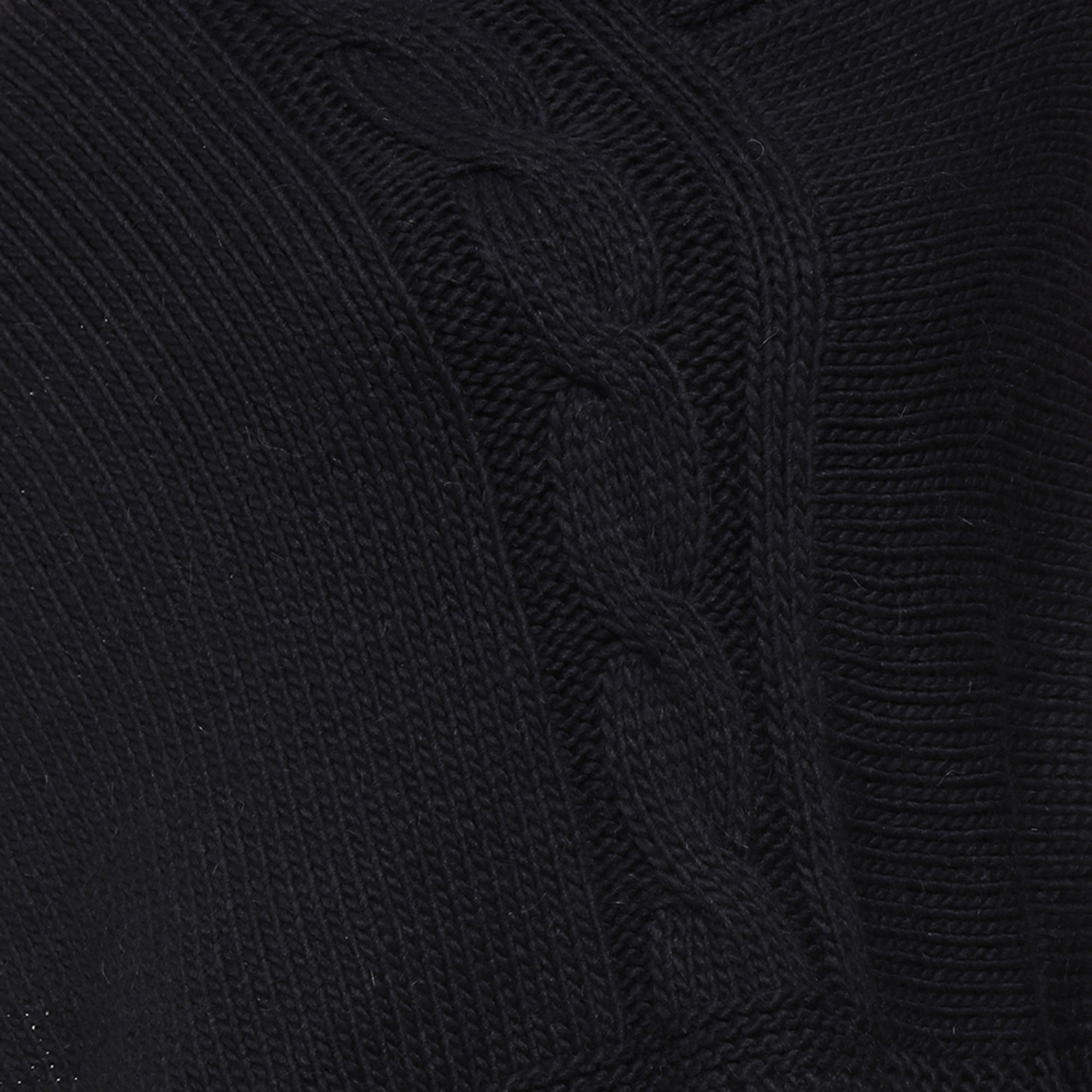 Pocho collo alto nero Mandel Accessori vista3