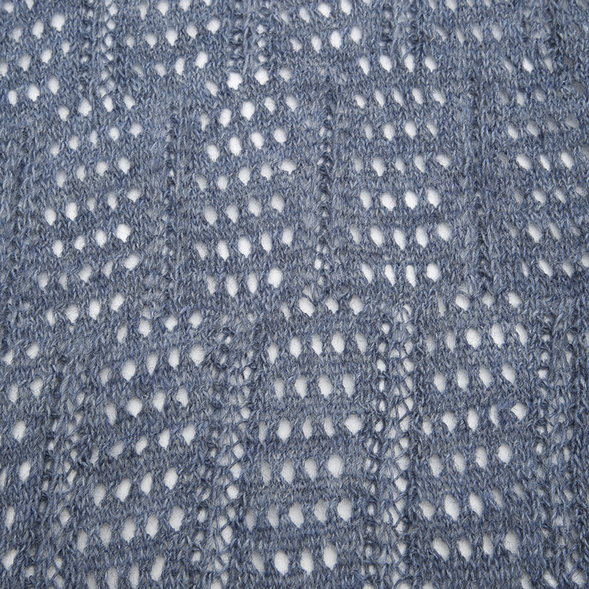 Stola traforata denim Mandel Accessori vista2
