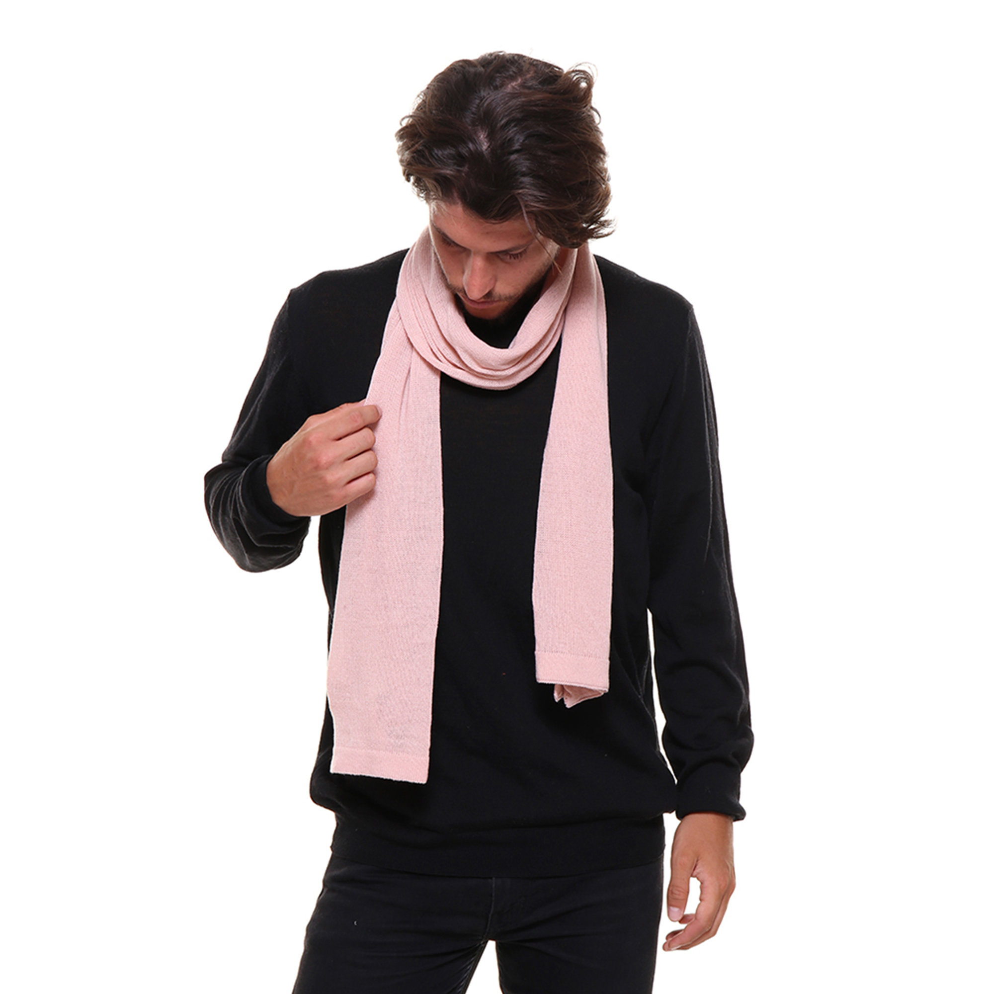 Sciarpa rosa Mandel Accessori vista1