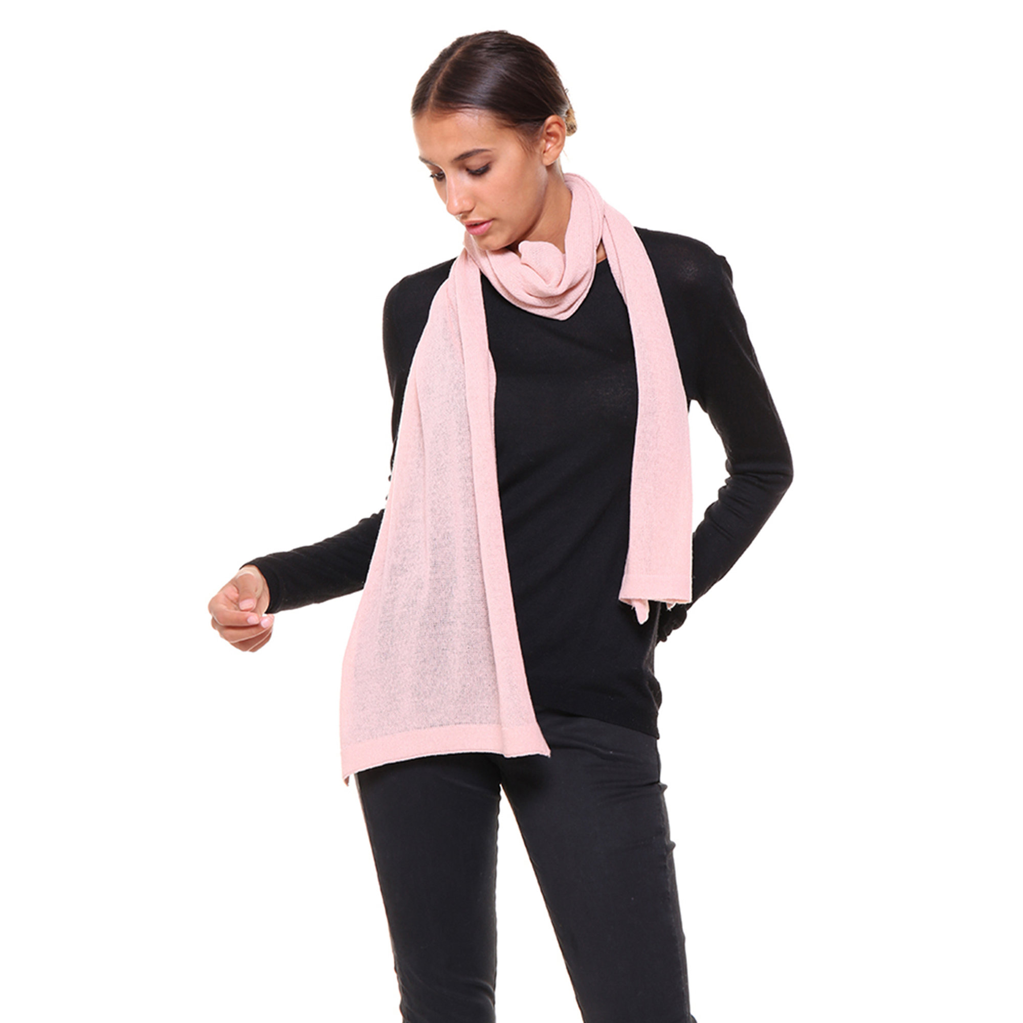 Sciarpa rosa Mandel Accessori vista2