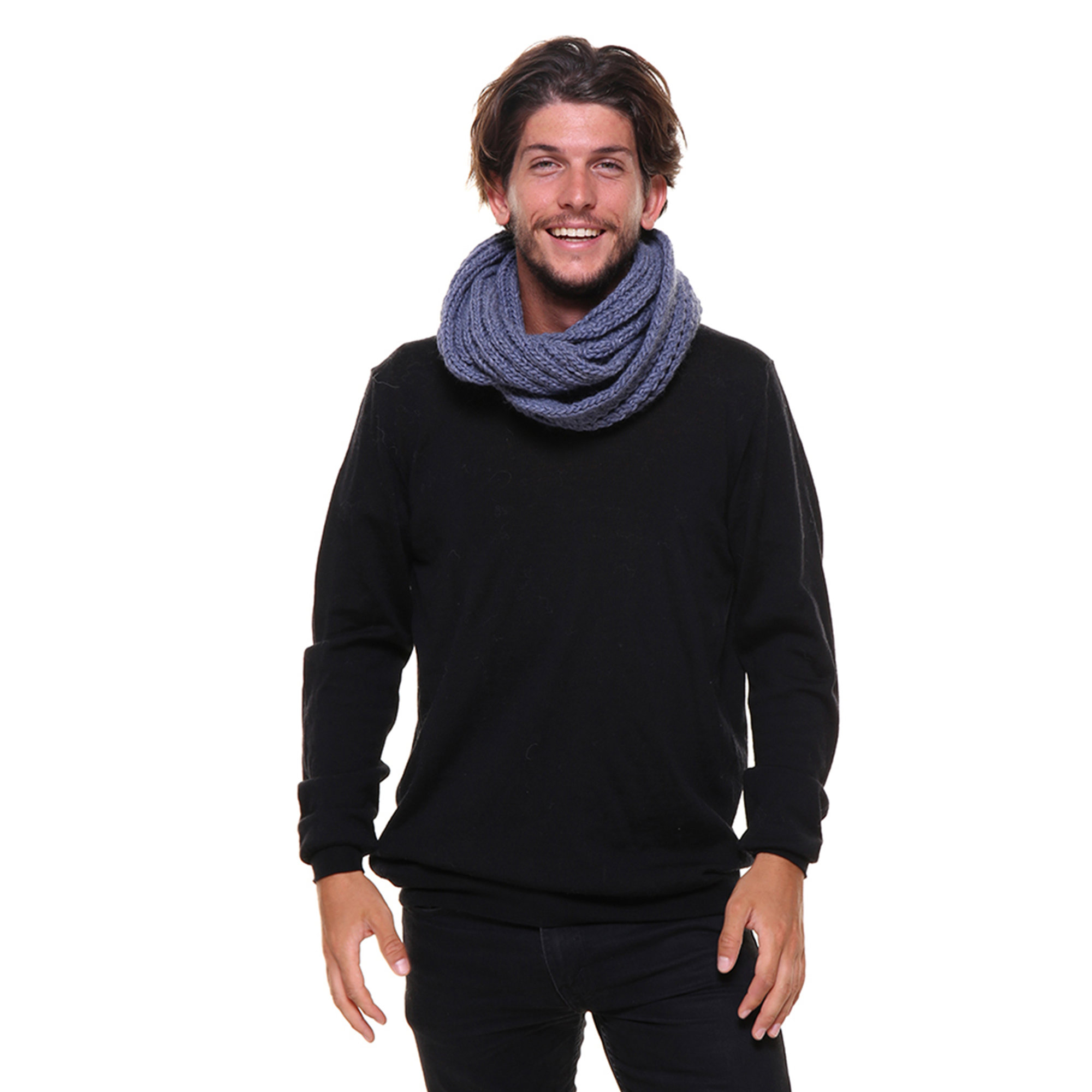 Collo double denim Mandel Accessori vista2