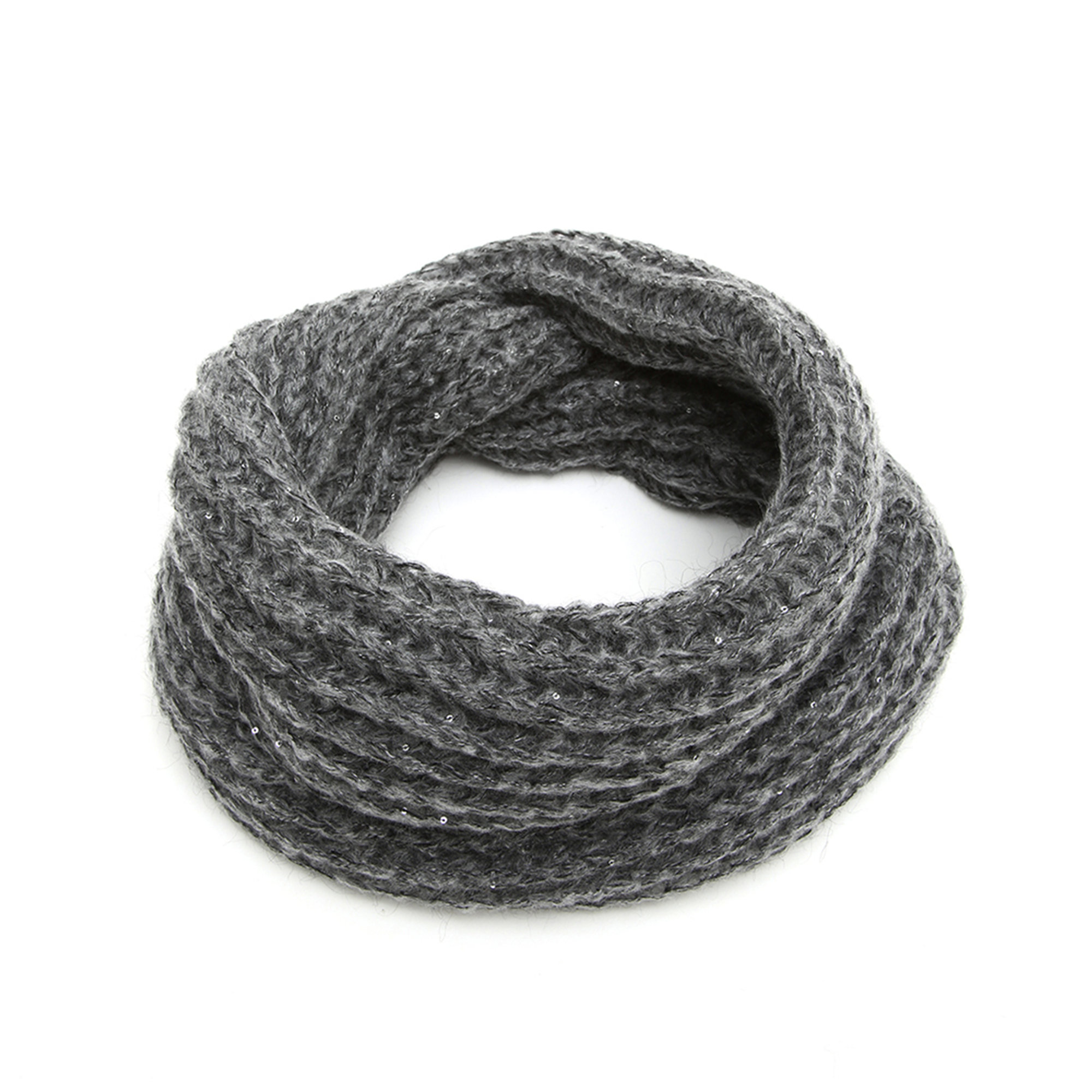 Collo glitter grigio Mandel Accessori vista0