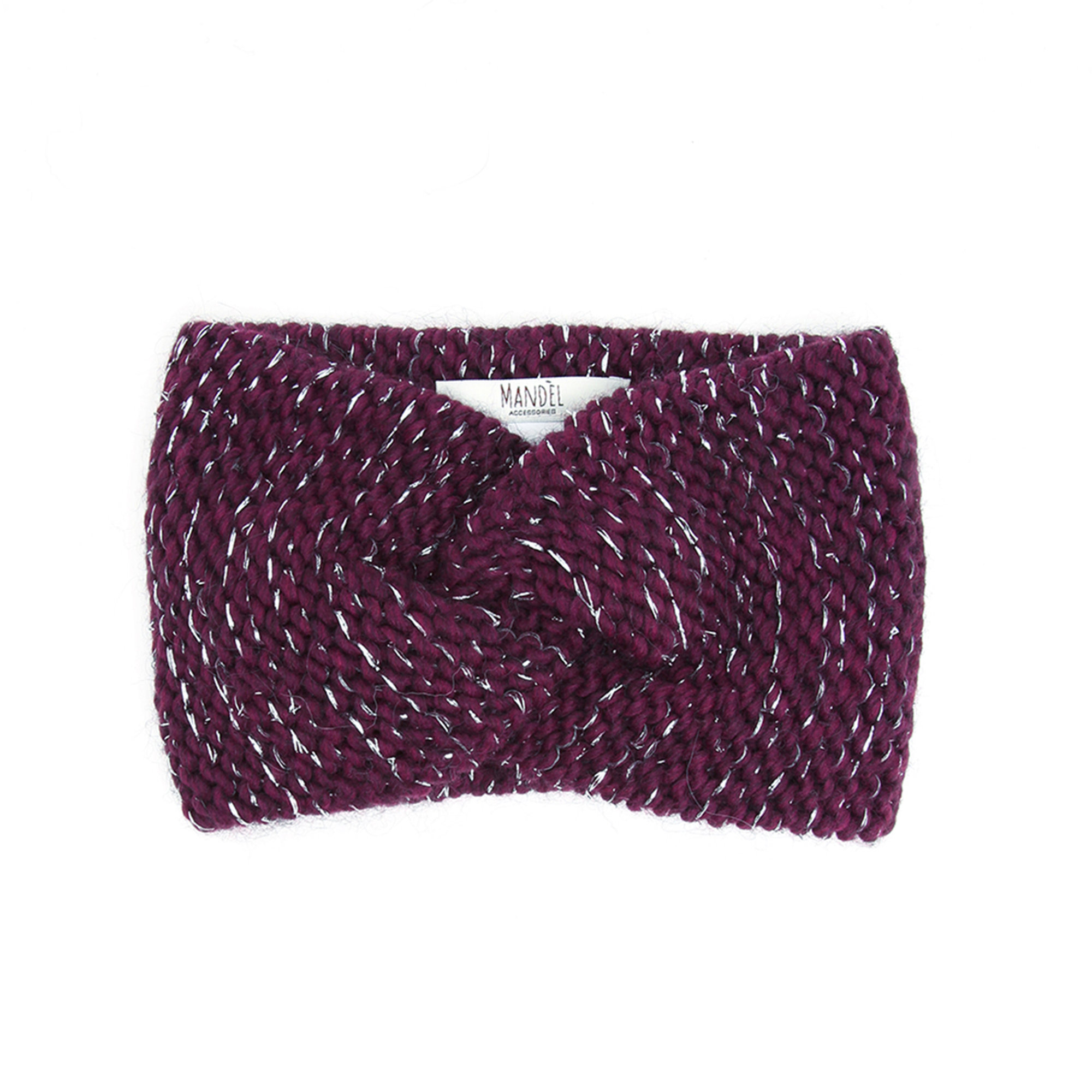 Fascia glitter bordeaux Mandel Accessori vista0