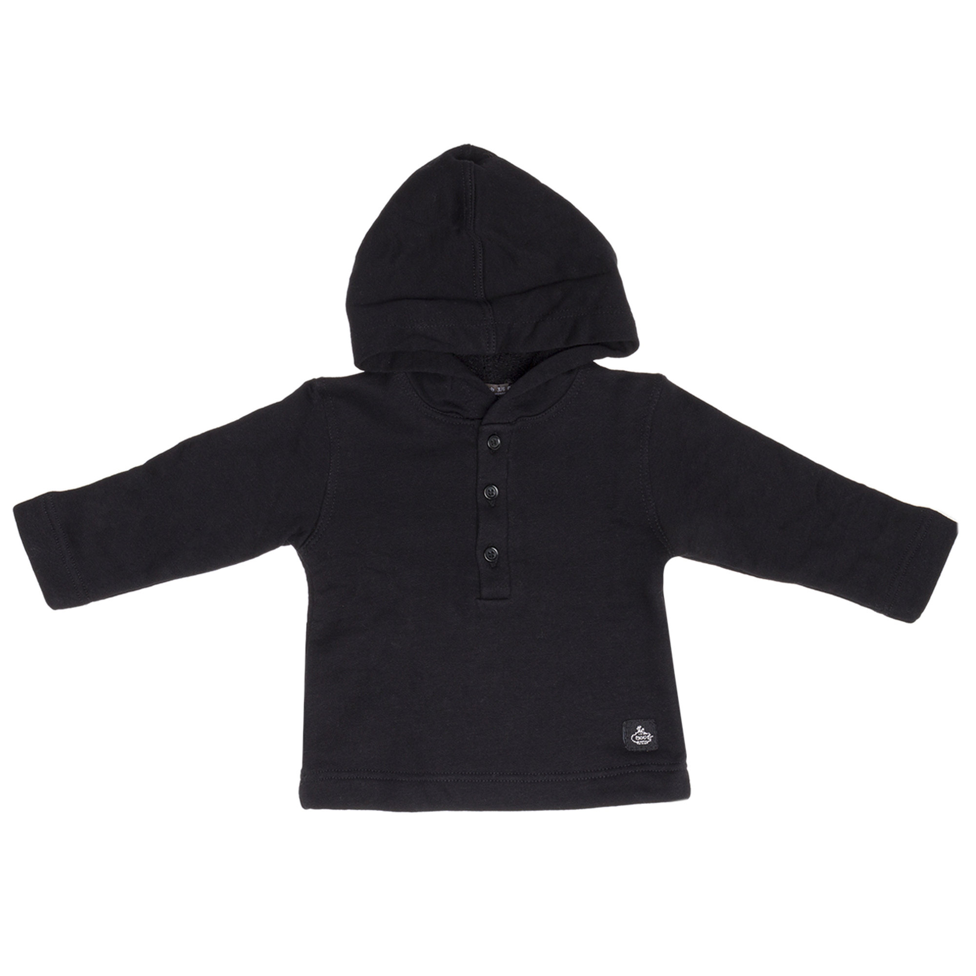 T-shirt con cappuccio nera Yellowsub vista0