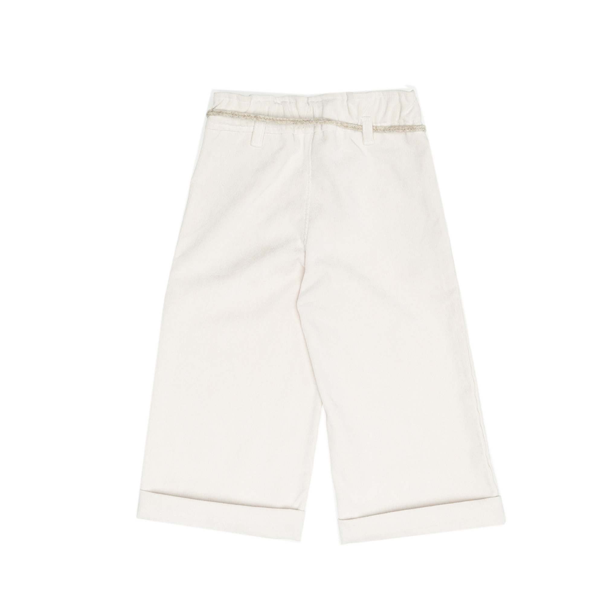 Pantaloni larghi bianco sporco Yellowsub vista1