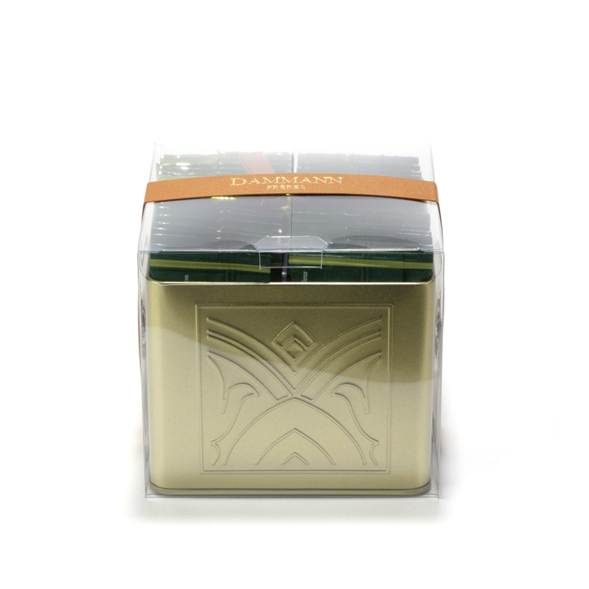 Coffret Charmes - espositore con 32 filtri TISANE Dammann Frères vista1