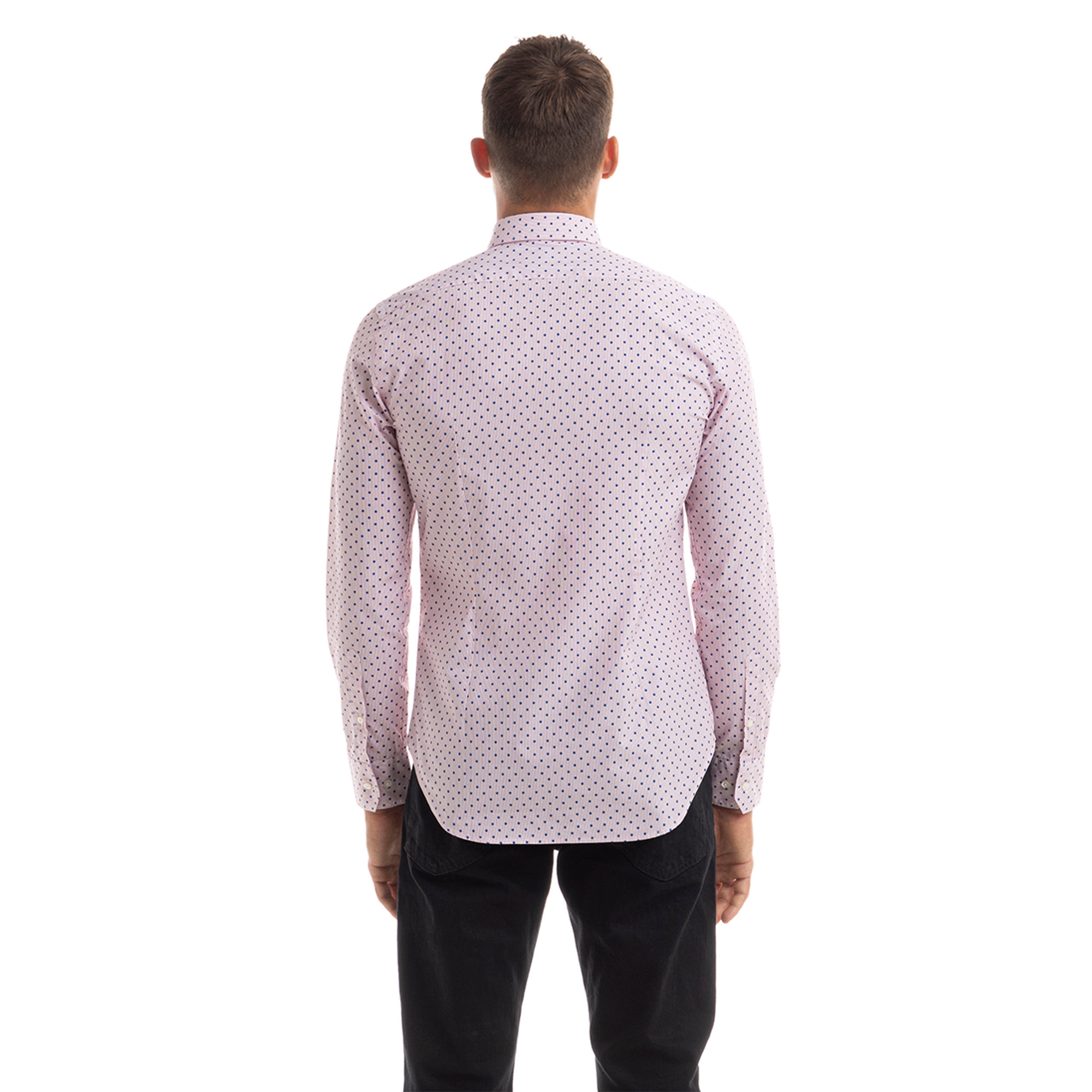 Camicia fitted a fantasia multicolor Brooksfield vista2