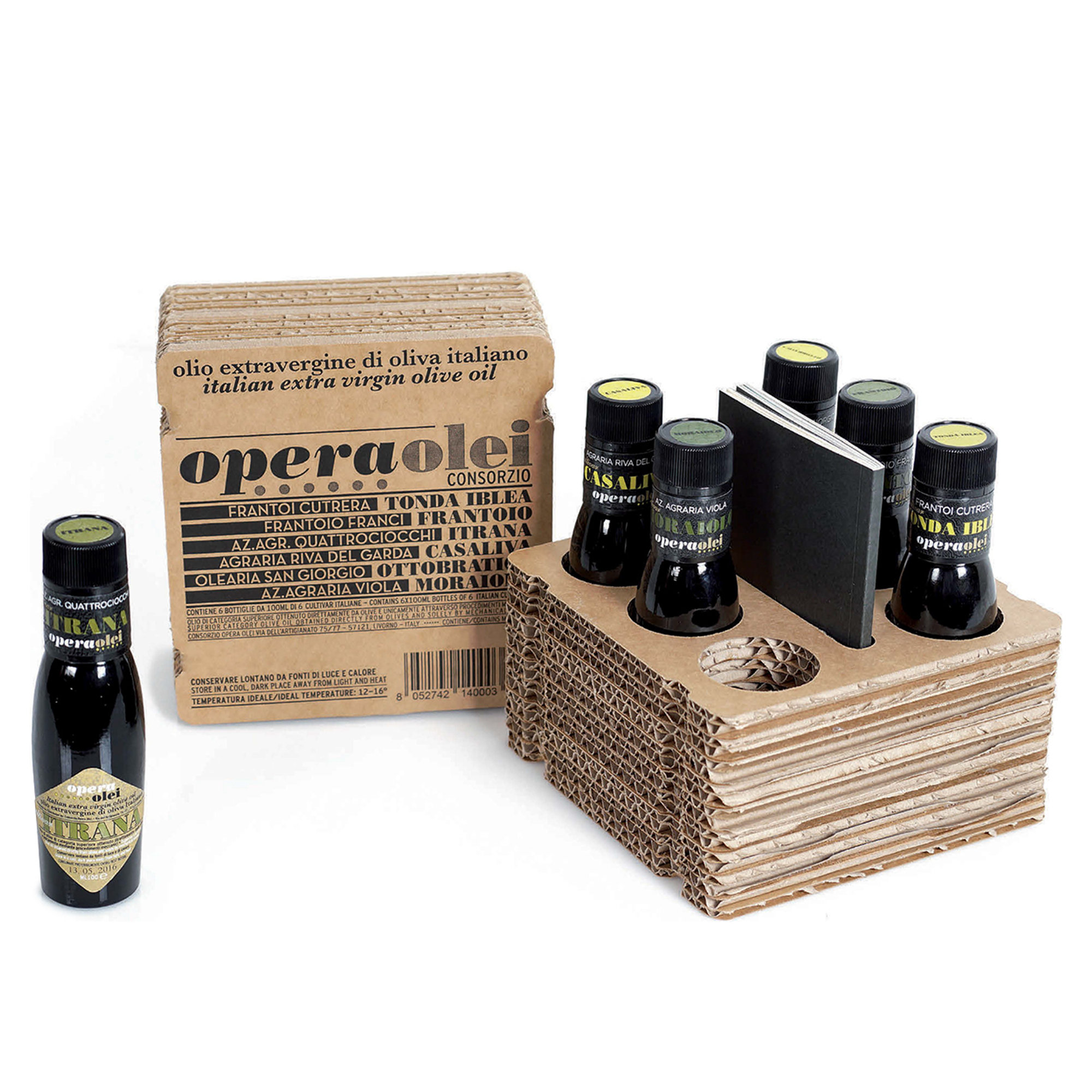 6 bottiglie - Opera Olei 100 ml Frantoi Cutrera vista0