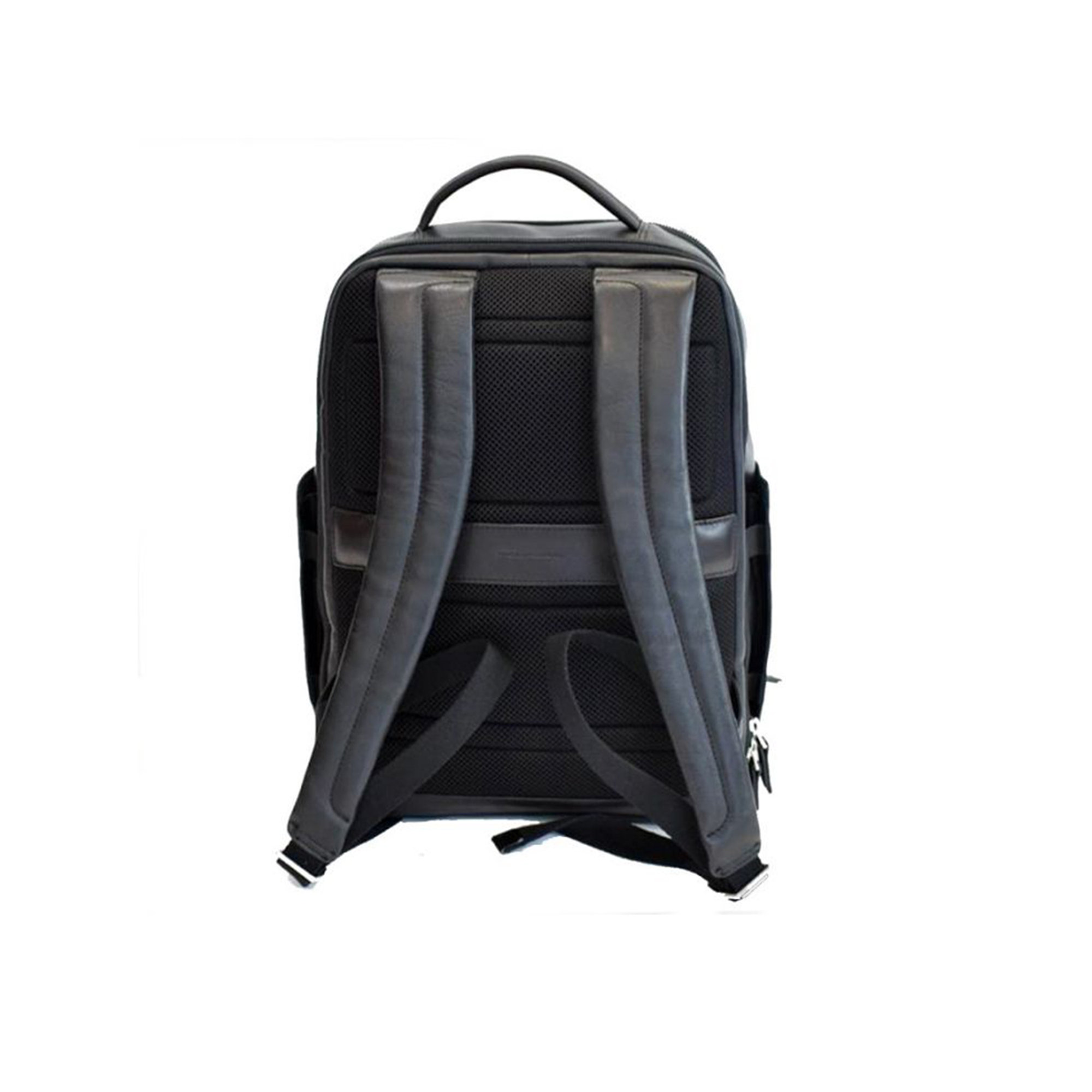 Zaino in pelle nero Piquadro vista1