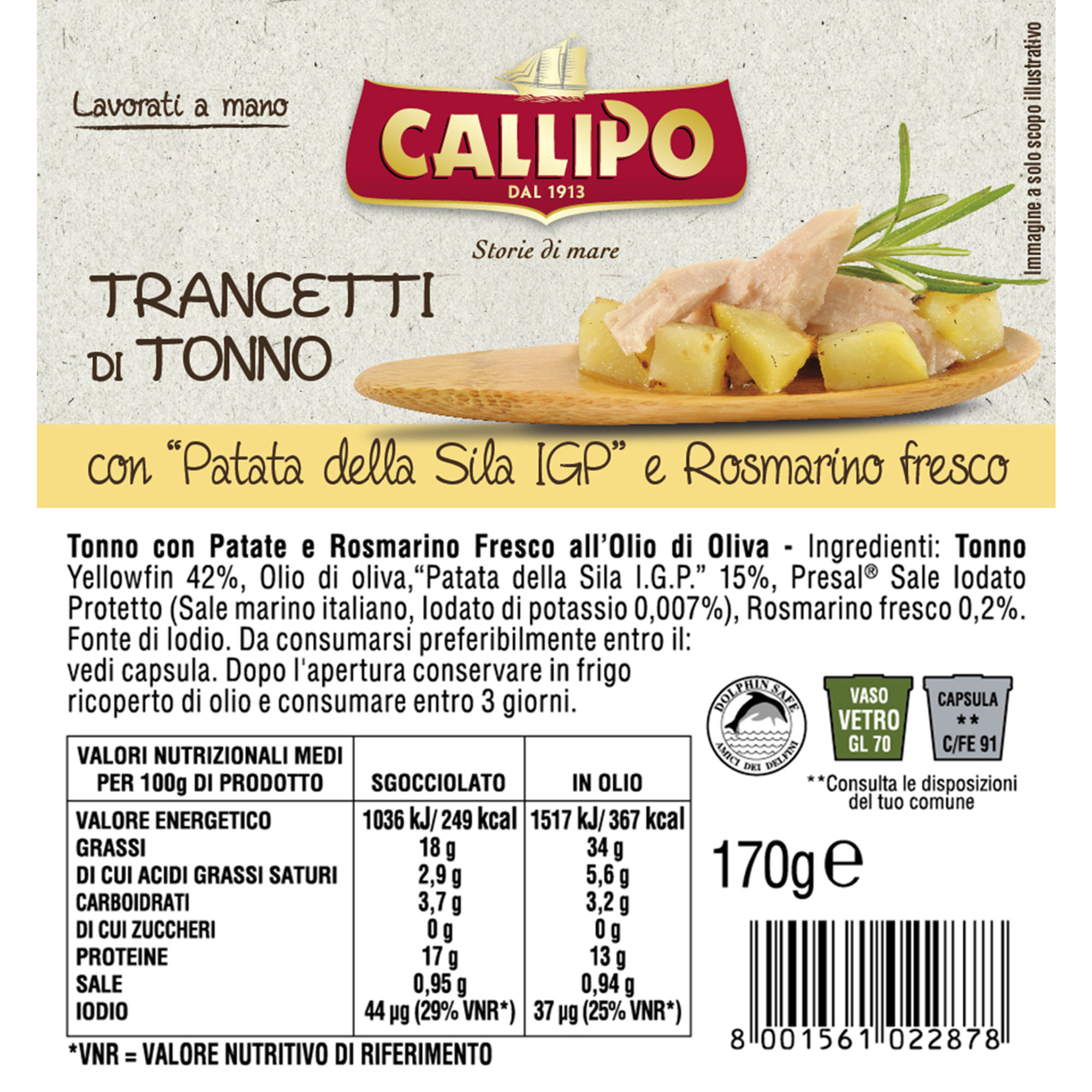 2 Tris Callipo Trancetti Callipo vista1