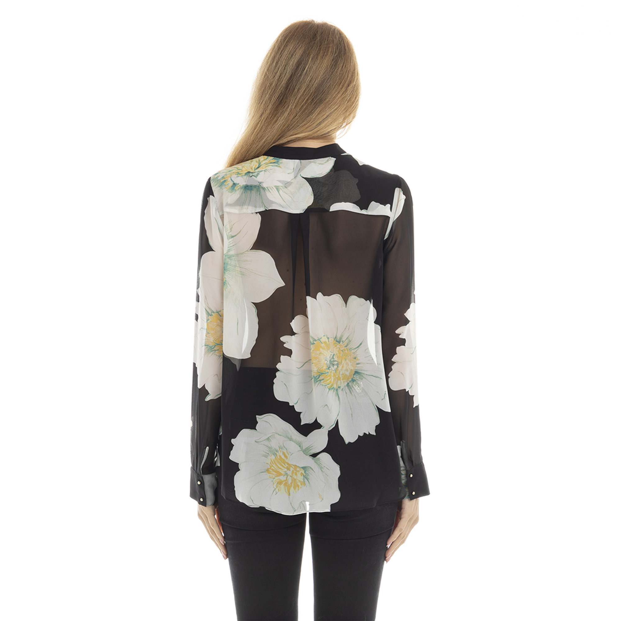 Blusa con maxi fantasia floreale Guess by Marciano vista2