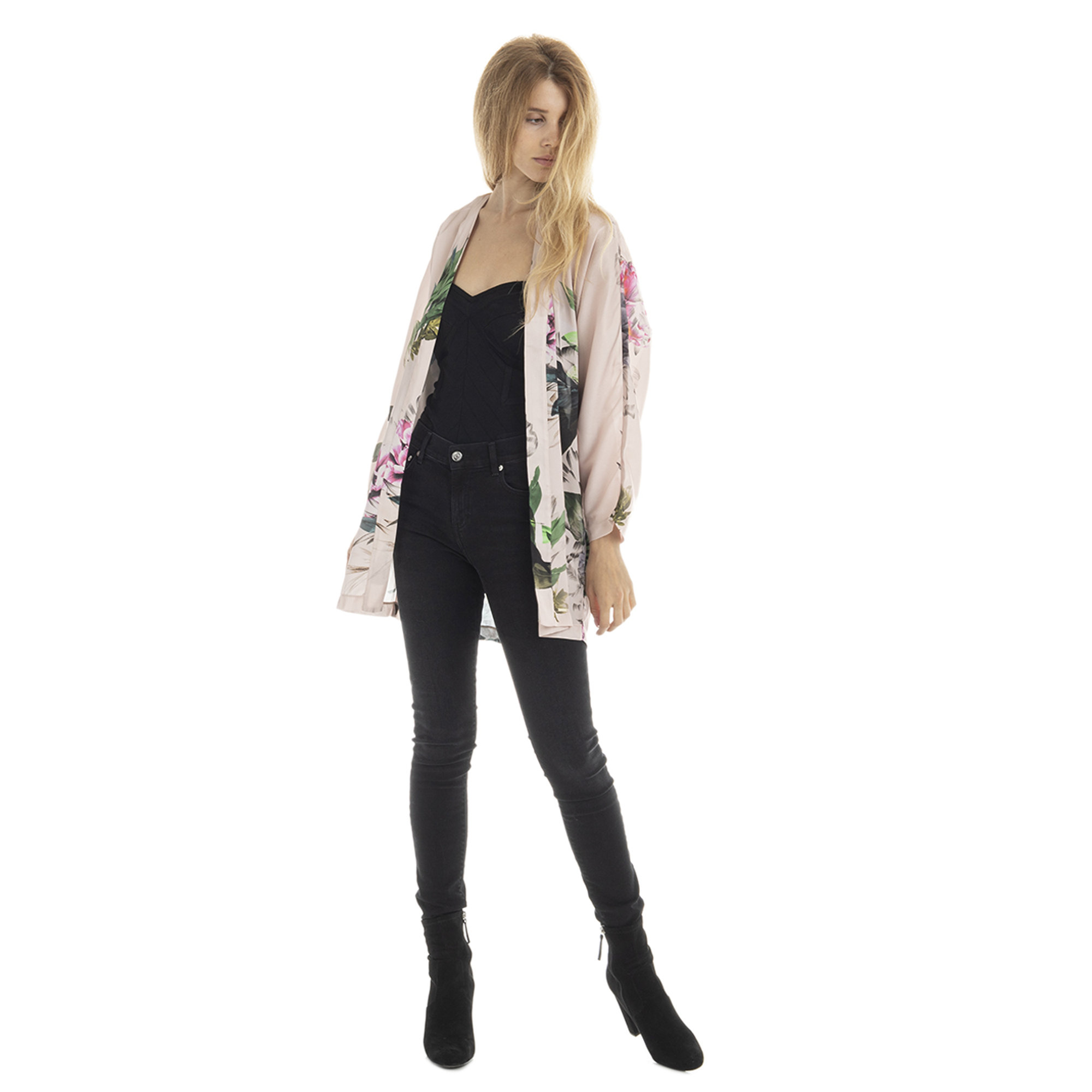 Vestaglia aperta stampa floreale Guess by Marciano vista1