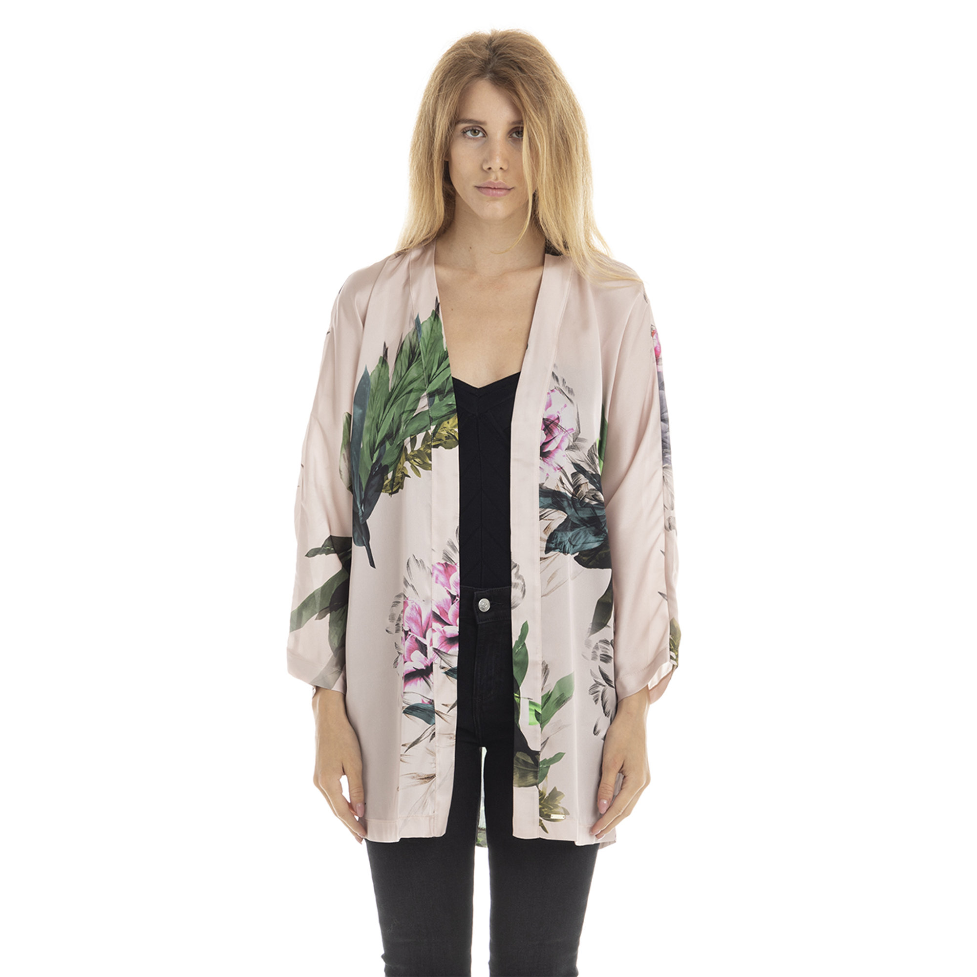 Vestaglia aperta stampa floreale Guess by Marciano vista0