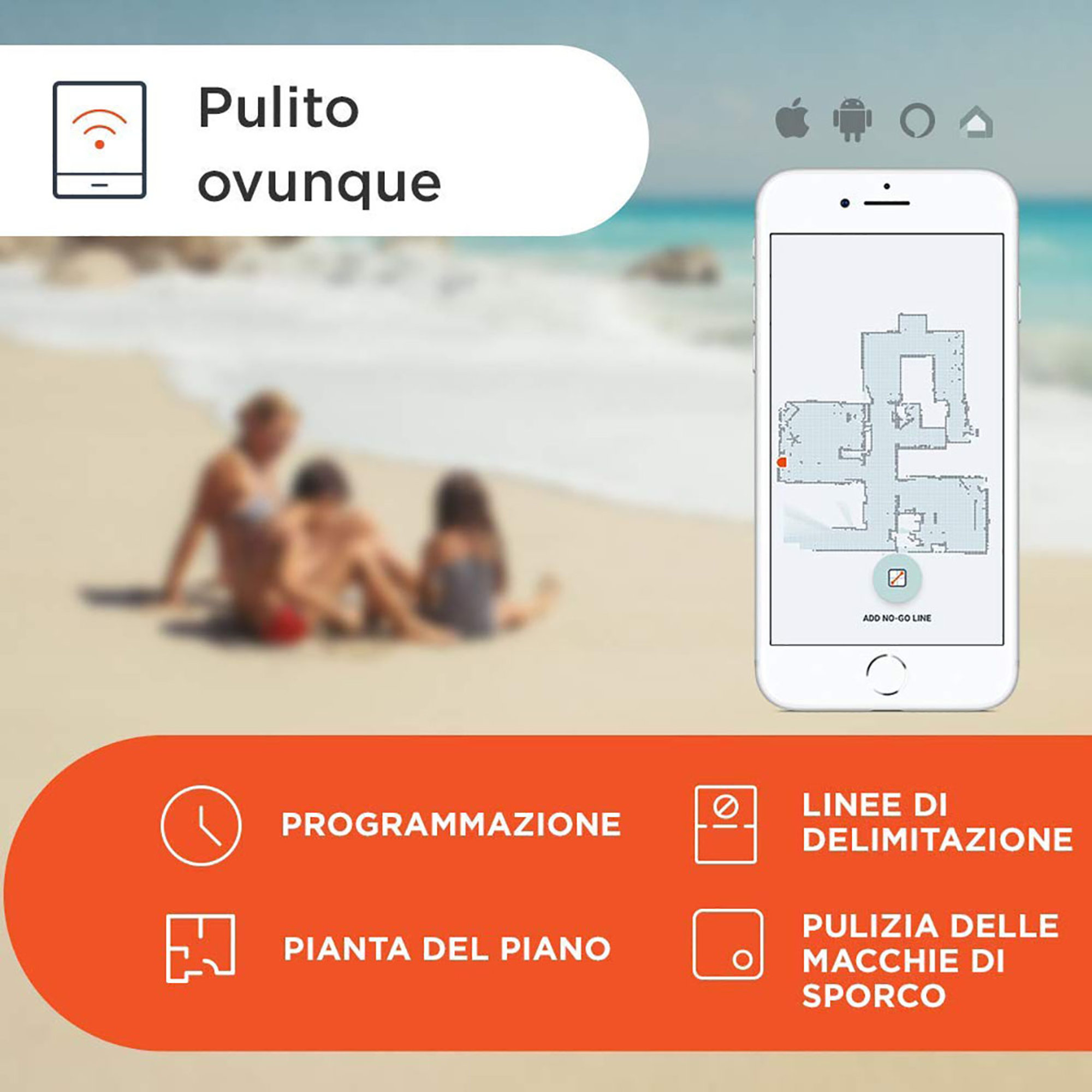 Neato robotics - Robot aspirapolvere Botvac D4 Connected Neato vista4