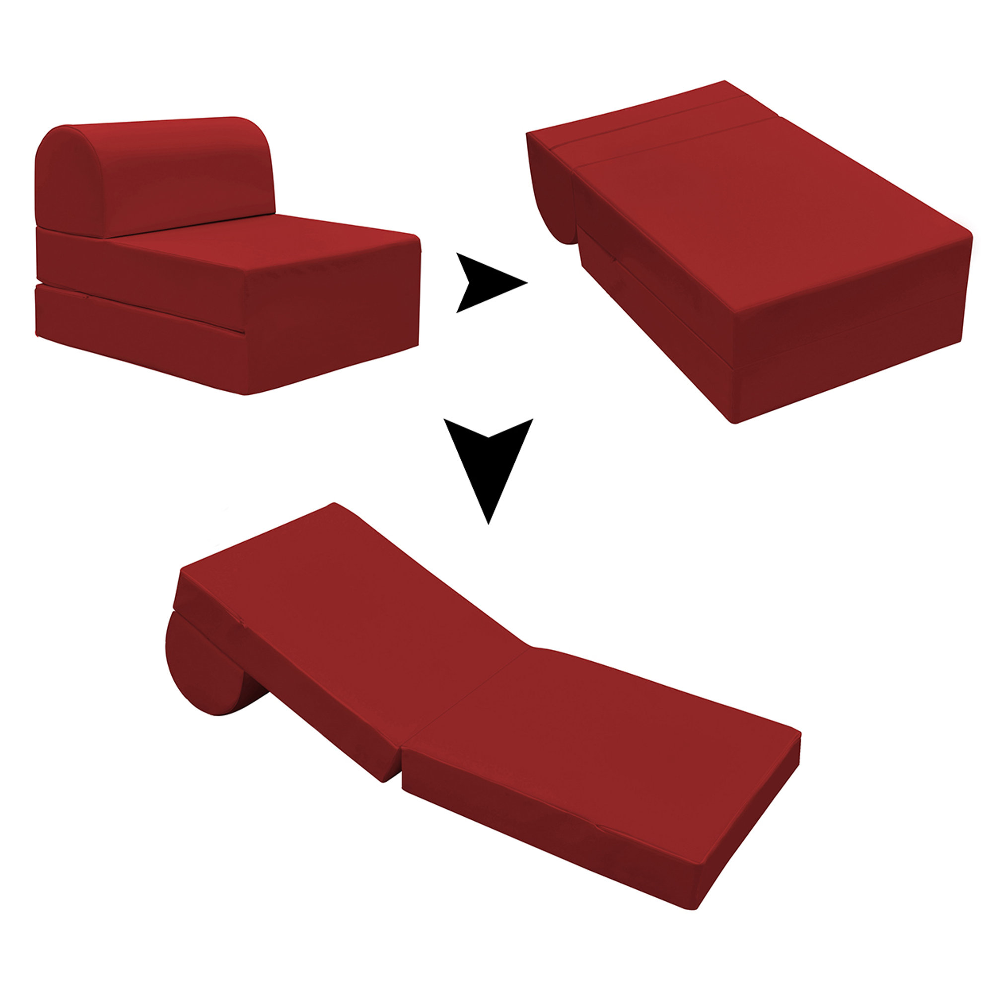 Petra A04 - Pouff chaise longue trasformabile Vintage Inspiration vista4
