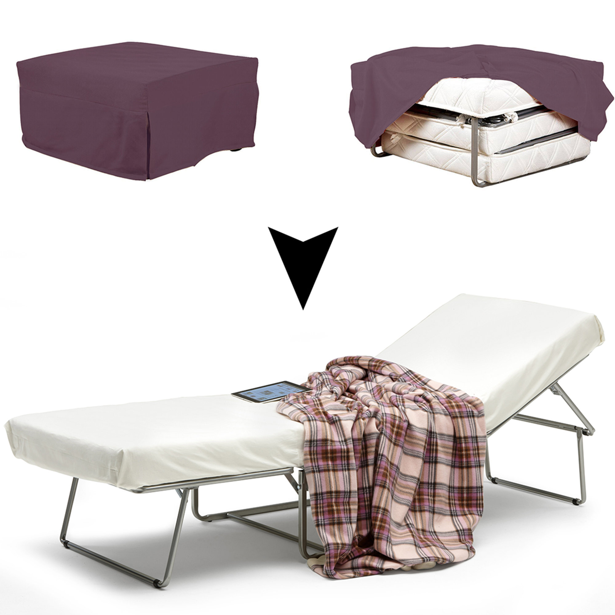 Evolution C19 - Pouff letto Vintage Inspiration vista5