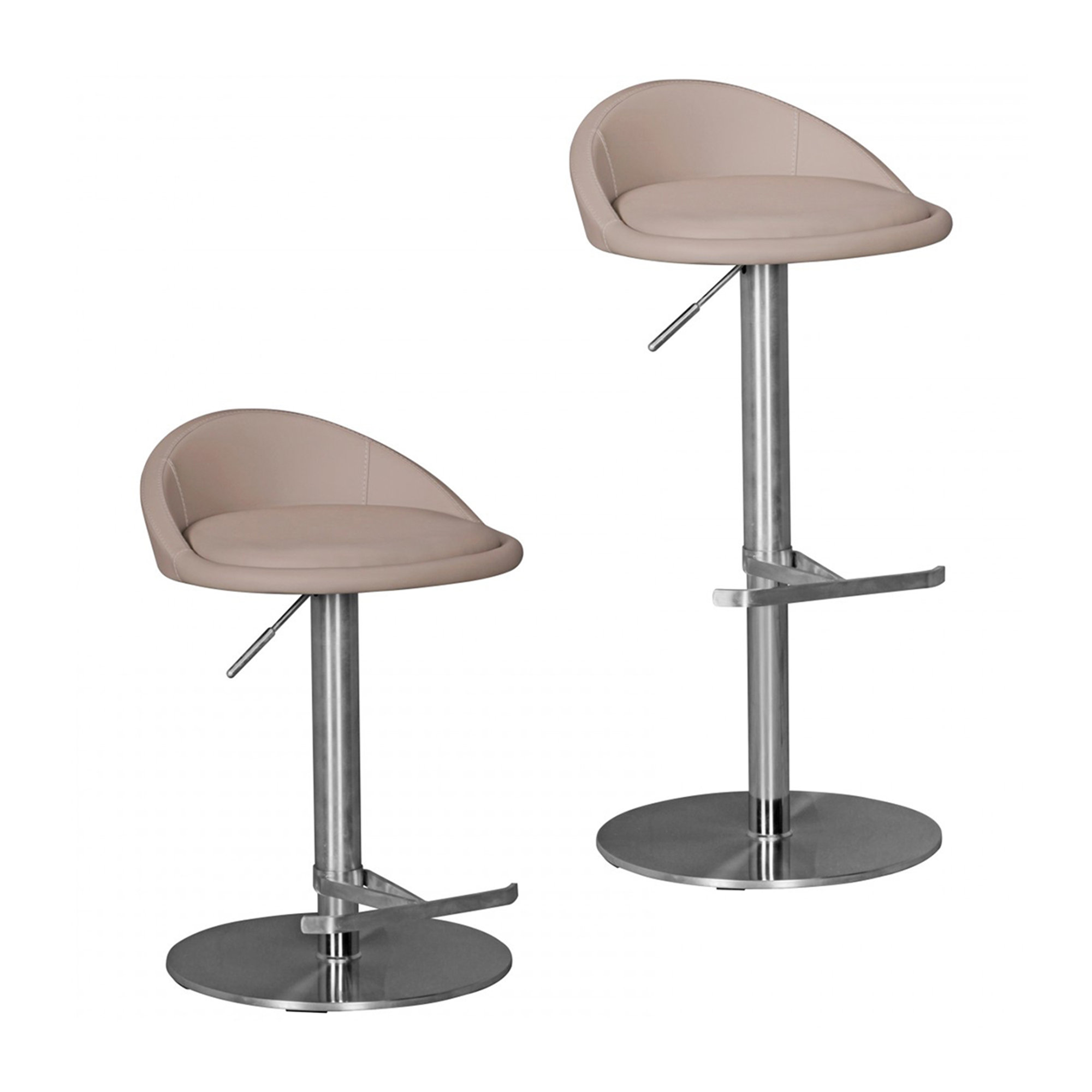 Auckland D01 - Sgabello regolabile Vintage Inspiration vista5