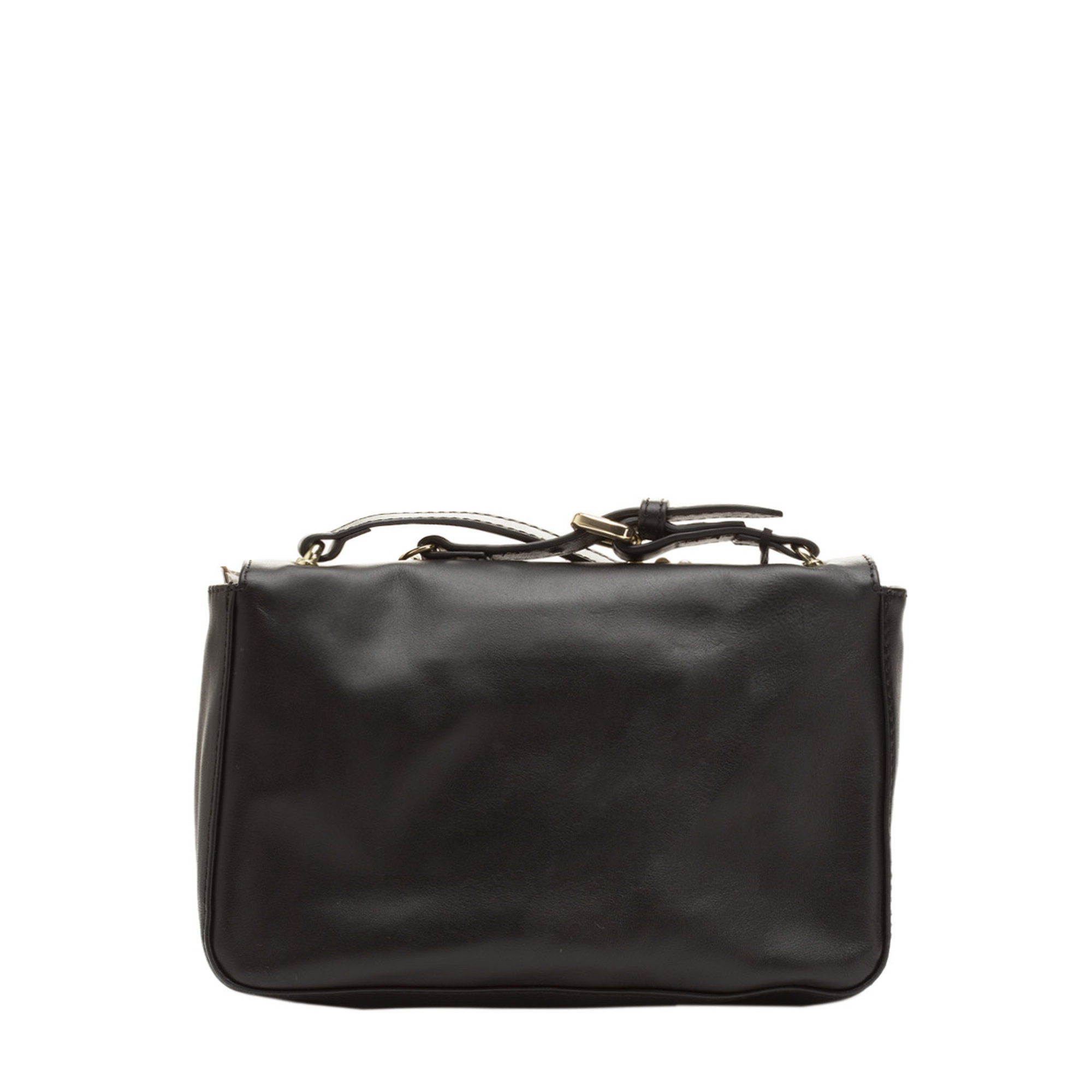Borsa a tracolla con perle nera Twinset vista1