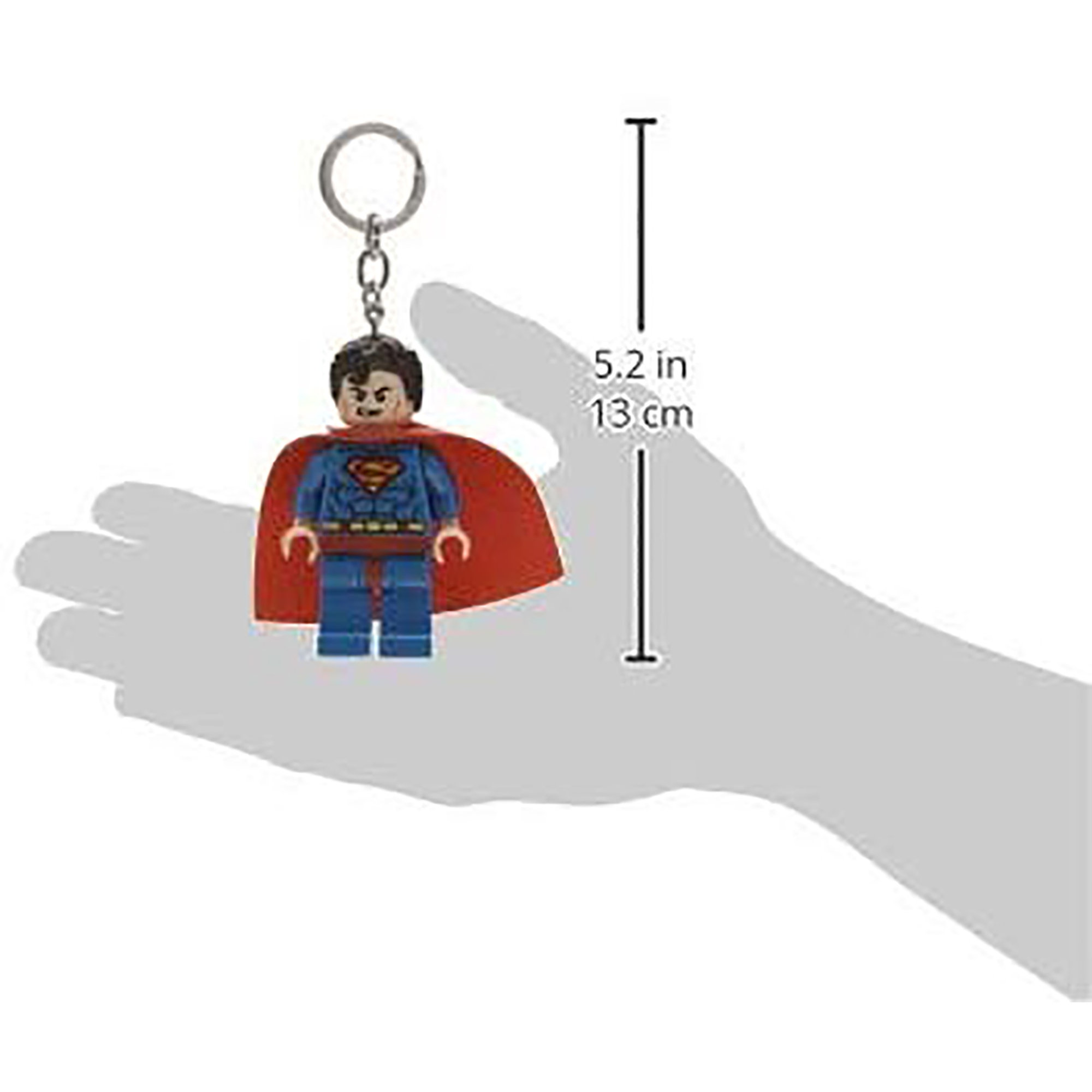 Porta Chiavi con Led Superman LEGO vista1