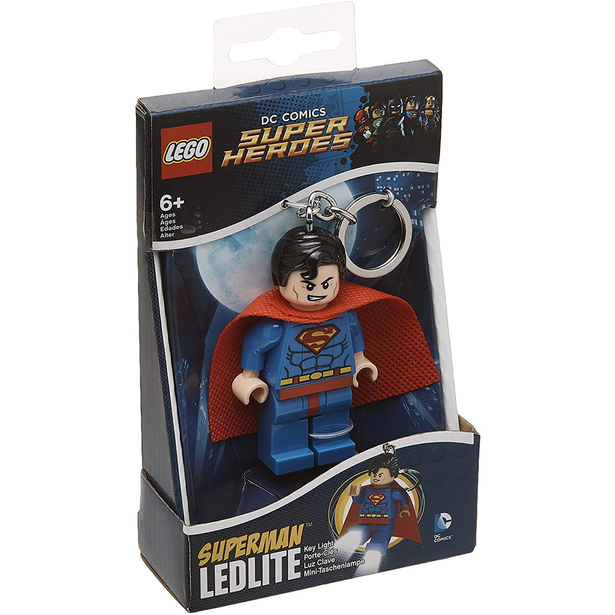 Porta Chiavi con Led Superman LEGO vista3