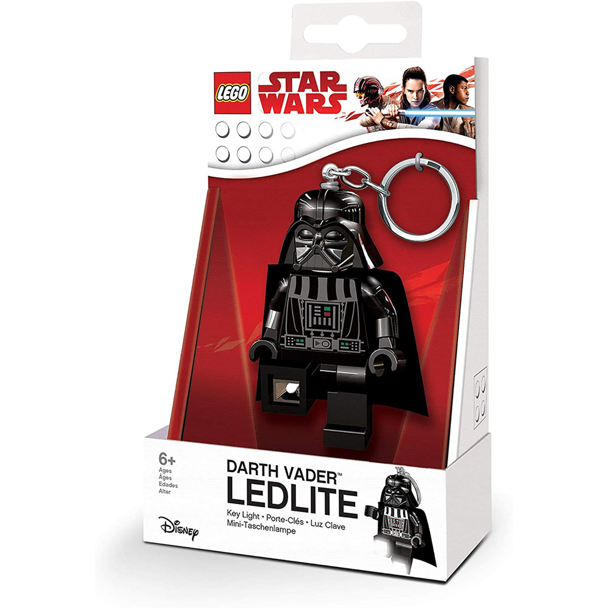 Porta Chiavi con Led Dart Vader LEGO vista3