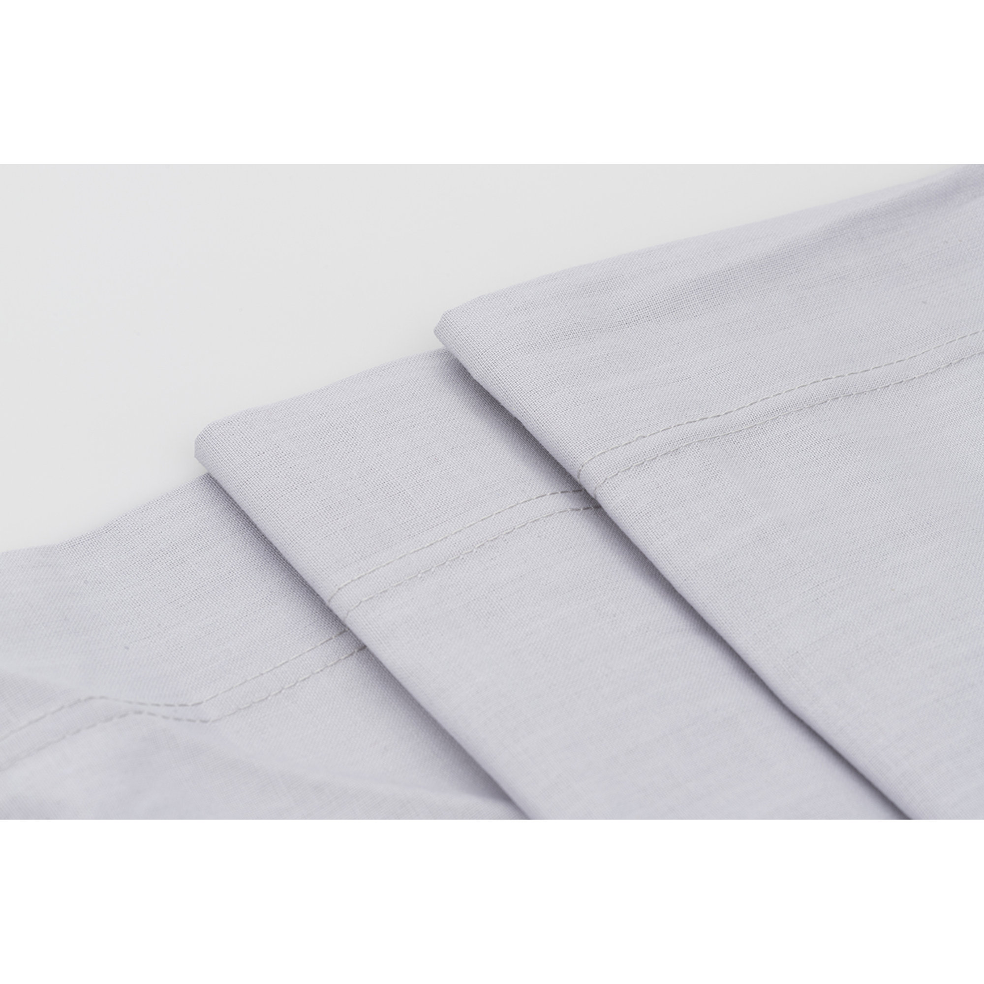 Completo letto tinta unita, grigio chiaro Arte Tessile vista1