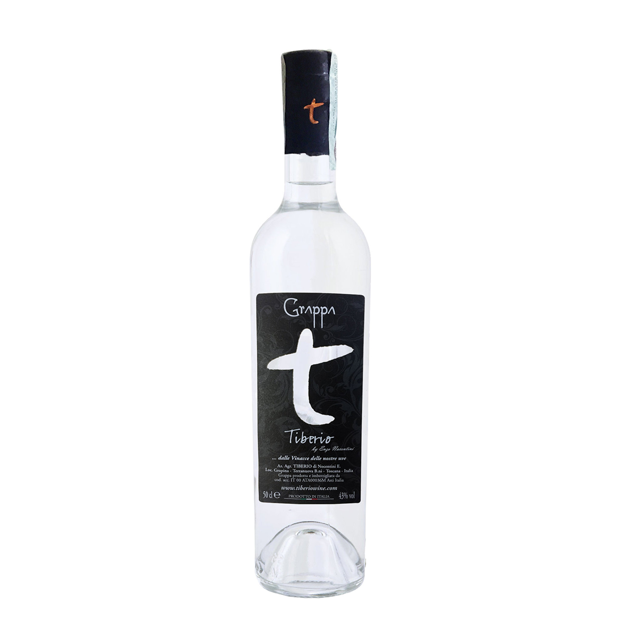 1 bottiglia - Grappa Tiberio Tiberio vista0