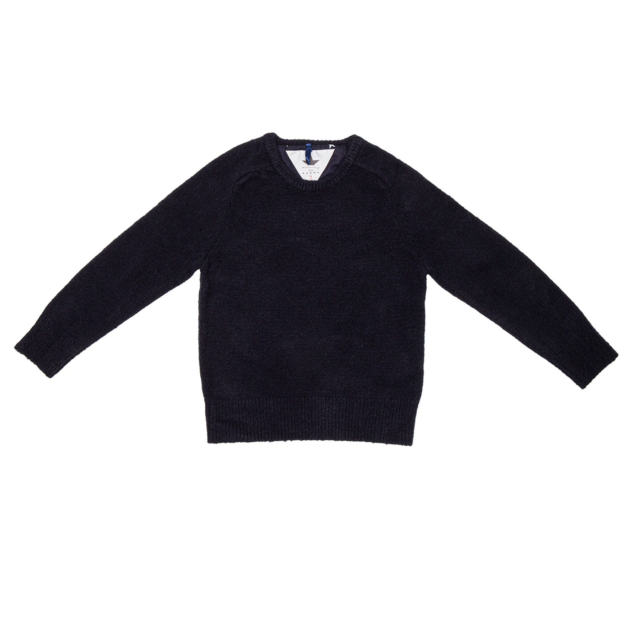 Pullover bimbo colore blu scuro Macchia J vista0