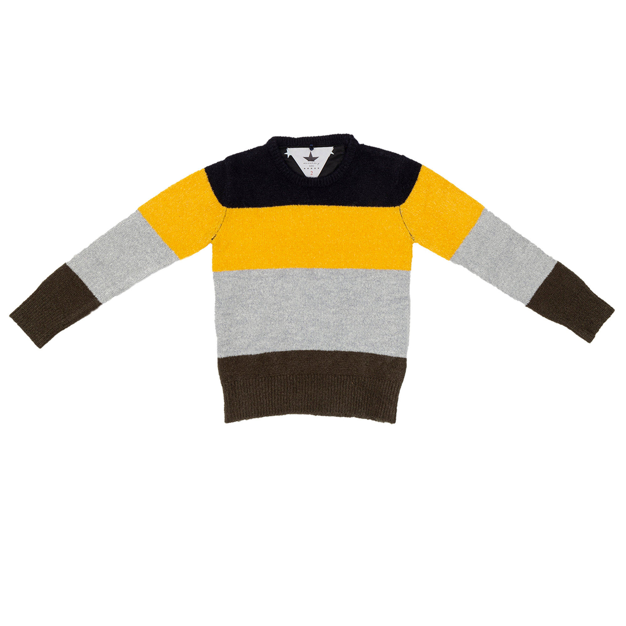 Maglione a righe multicolor Macchia J vista0