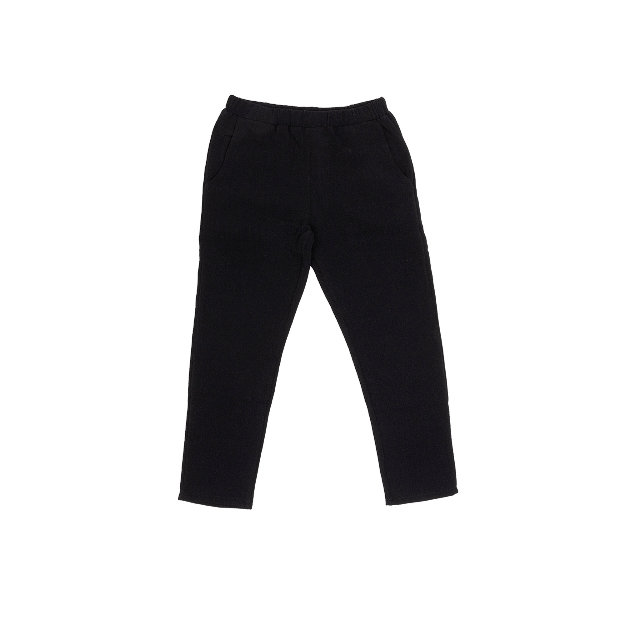 Pantalone bimba in crepe blu scuro Macchia J vista1