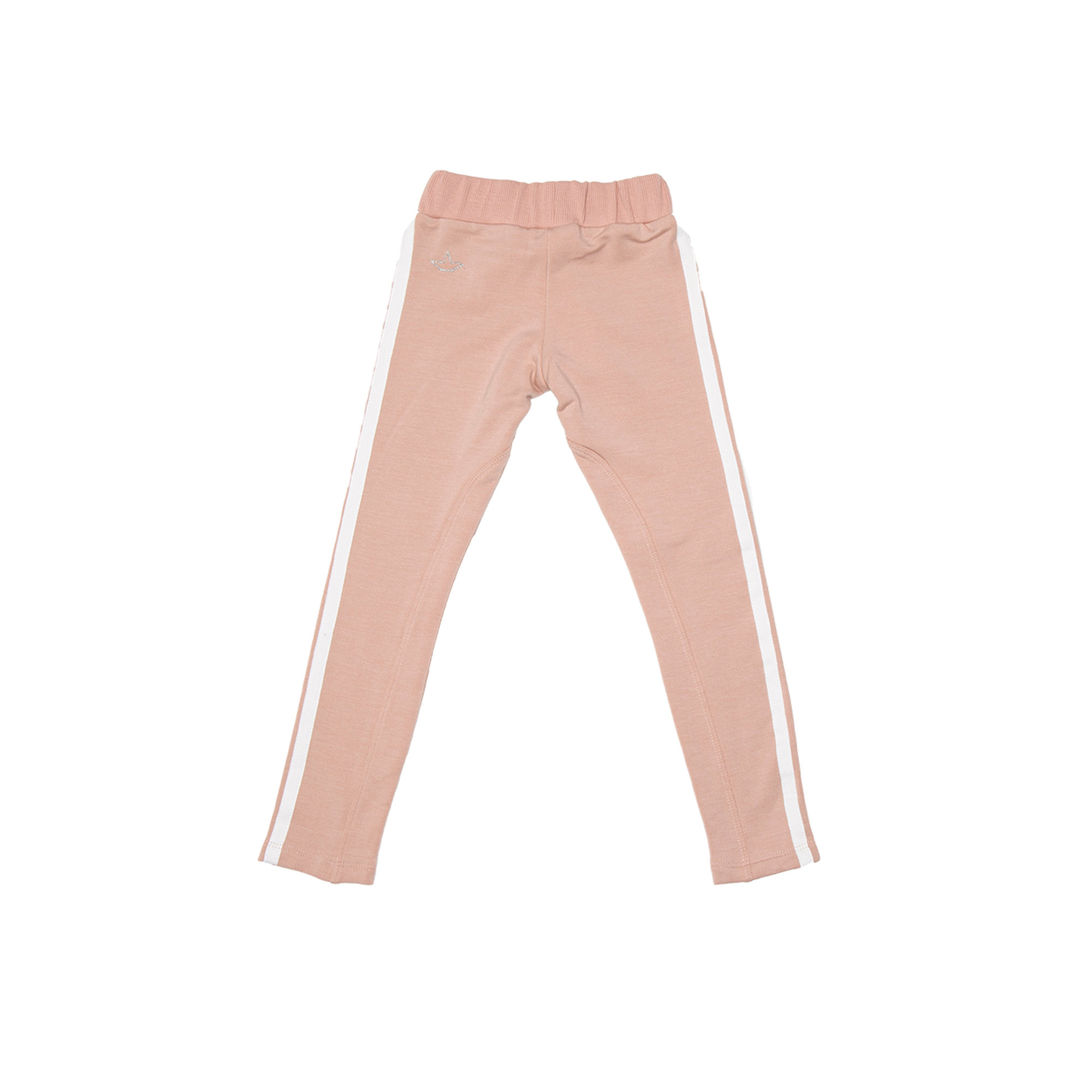 Pantalone rosa in felpa con bande laterali Macchia J vista1