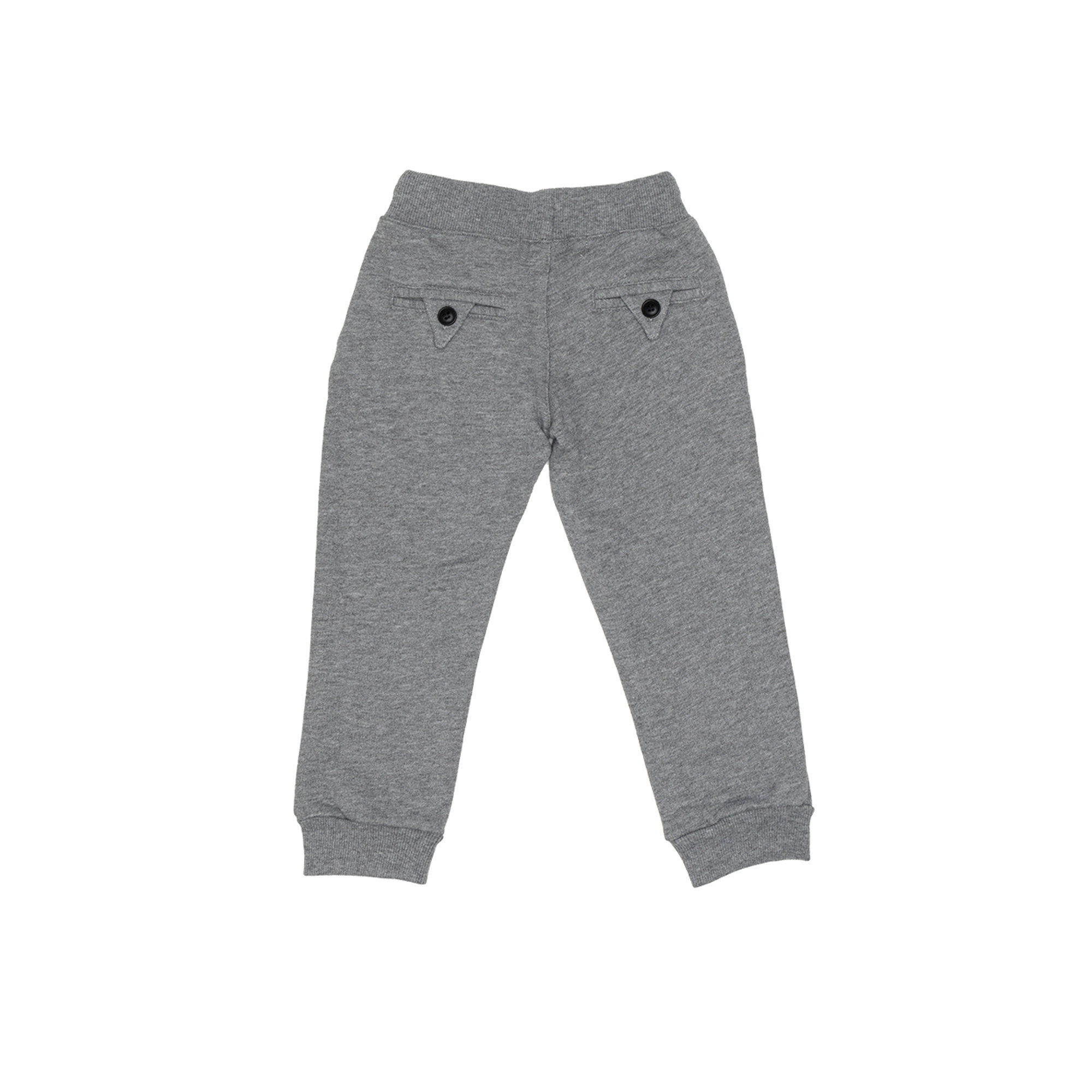 Pantaloni in felpa grigia con logo in spugna Macchia J vista1