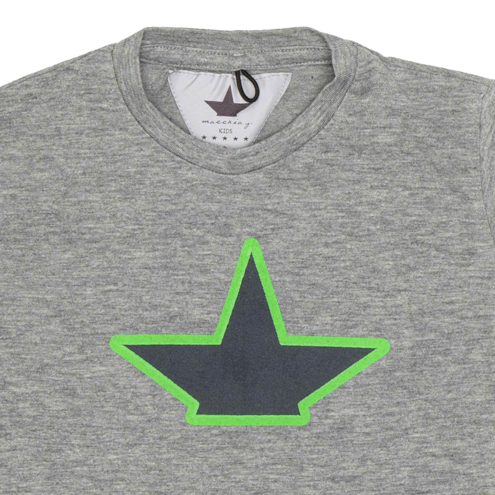 T-shirt logo a maniche lunghe Macchia J vista2