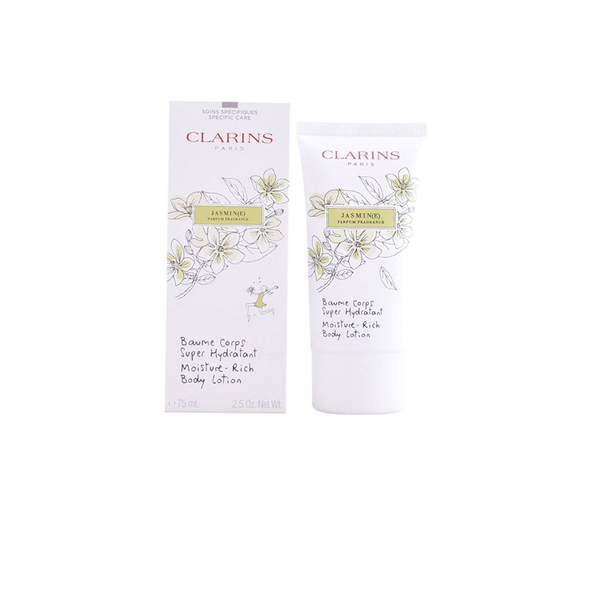 Bálsamo corporal Clarins super hidratante jasmin 75 ml Clarins vista0
