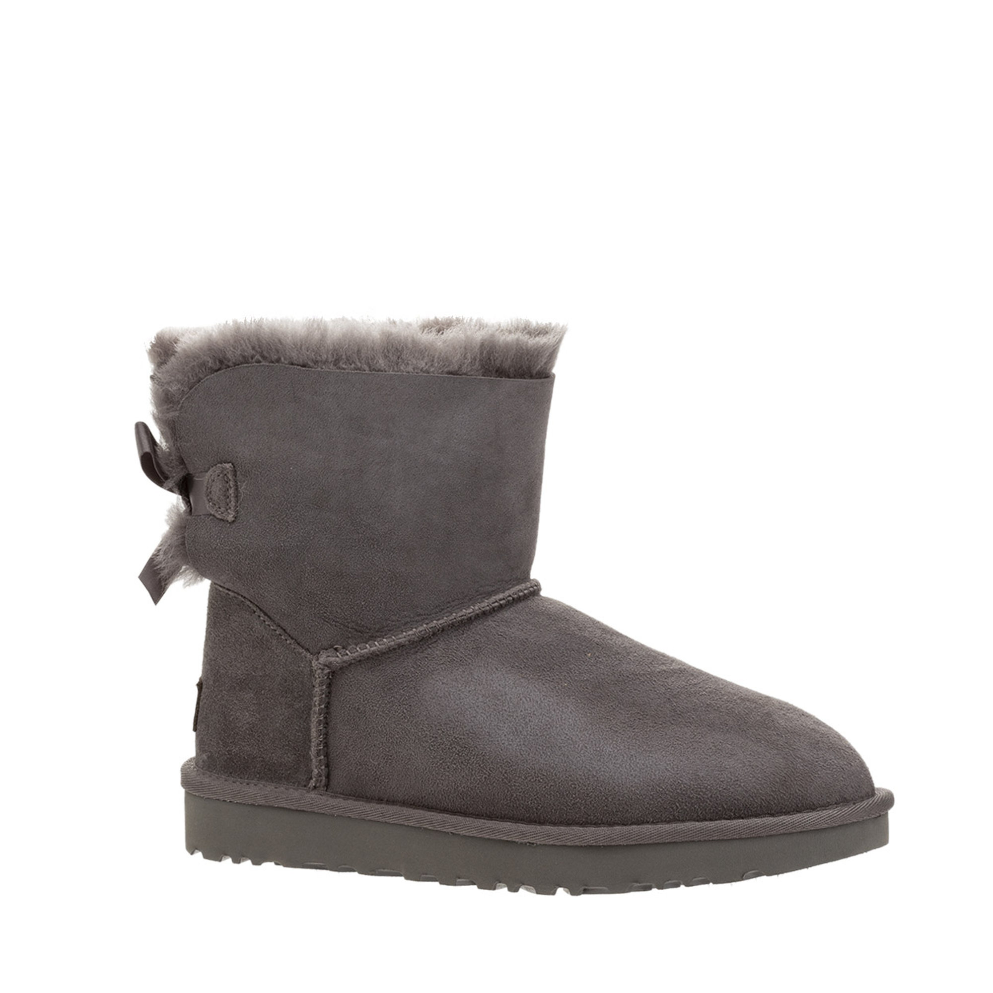 Stivale Mini bailey bow II grigio Ugg vista1