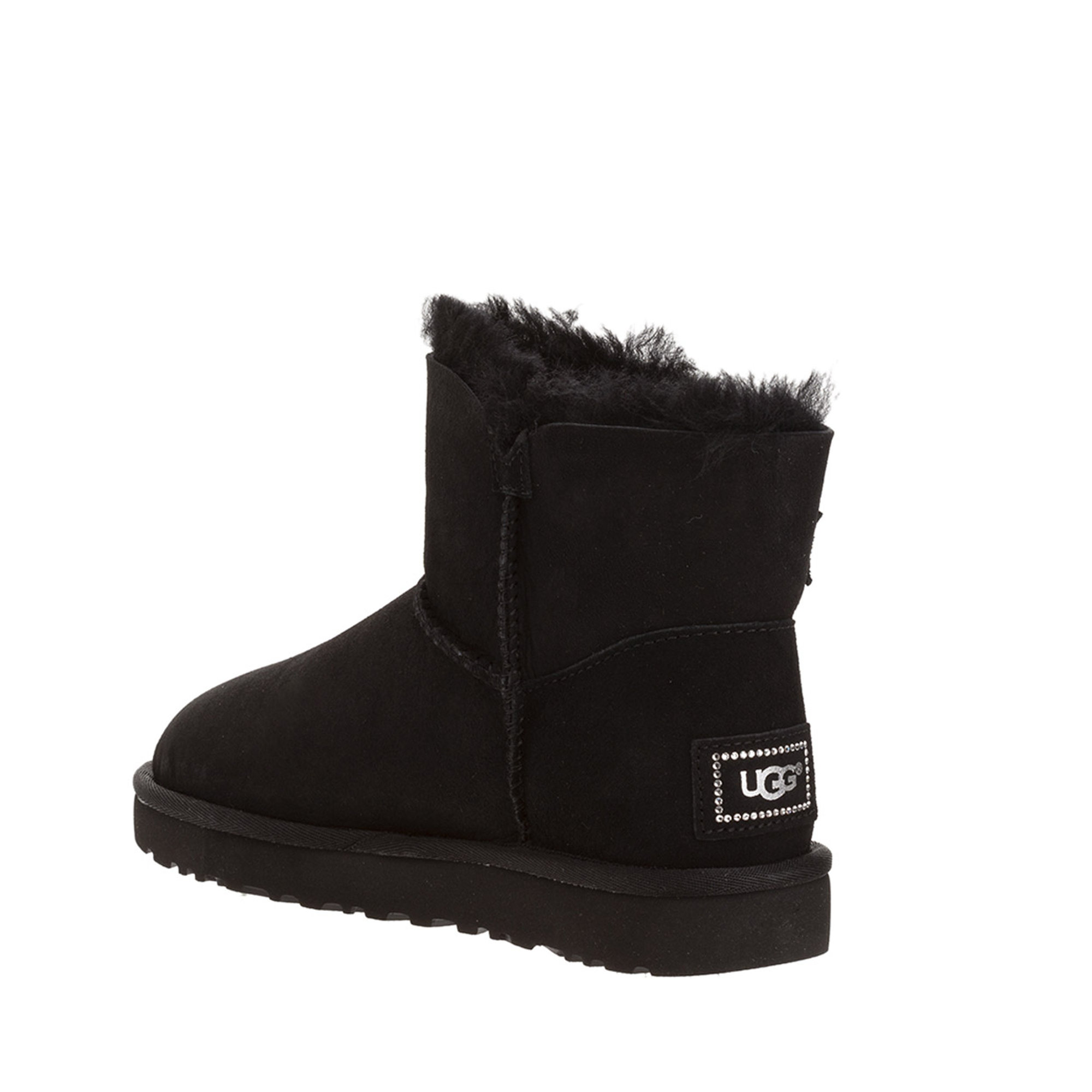 Stivale Mini bailey button bling nero Ugg vista2