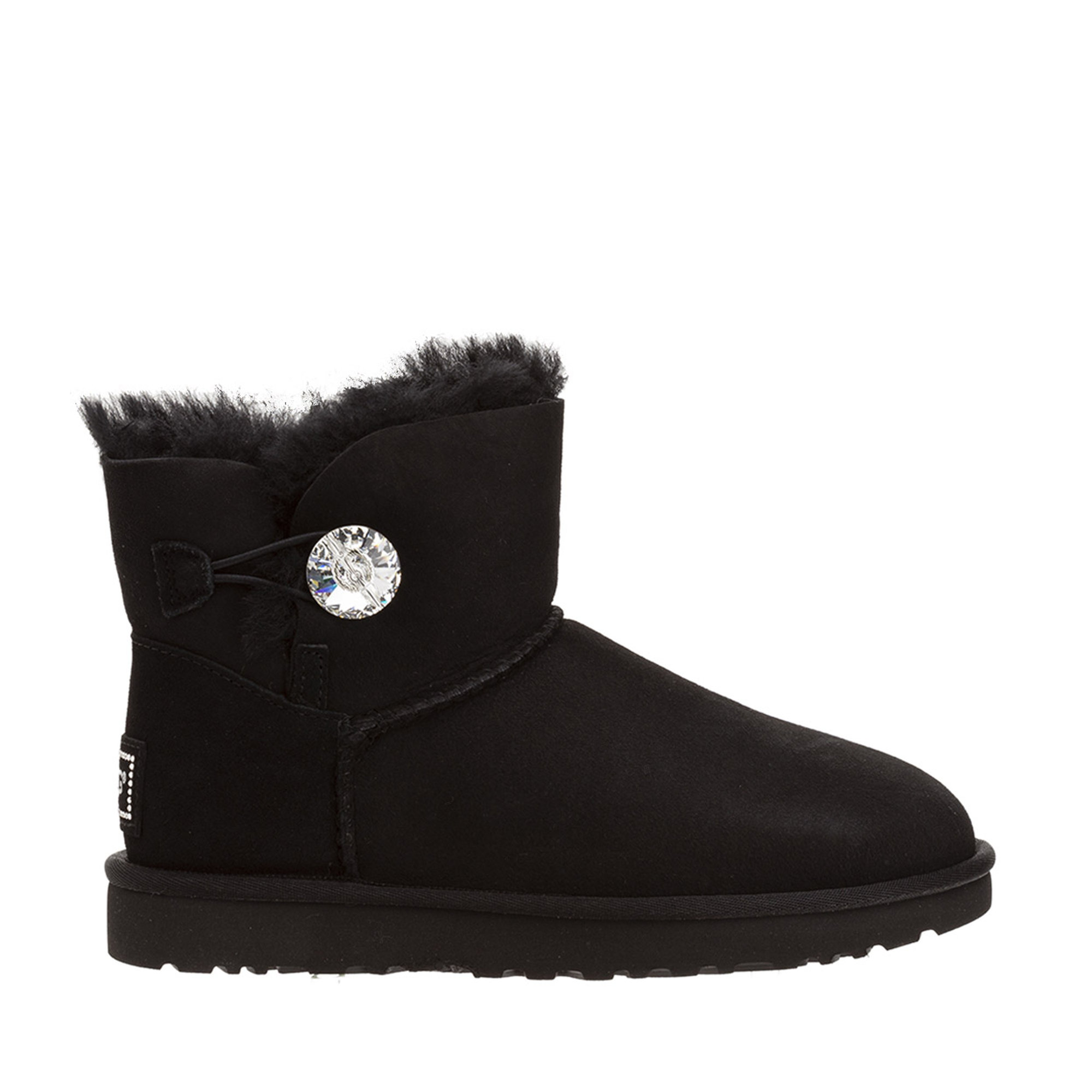 Stivale Mini bailey button bling nero Ugg vista0